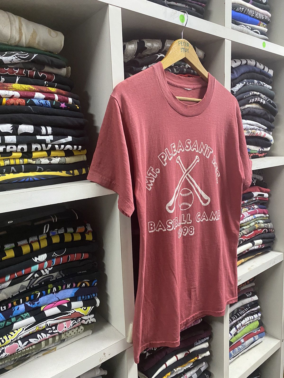 MLB × Vintage Vintage Mt. Pleasant Baseball Tee Size US M / EU 48-50 / 2 - 6 Thumbnail