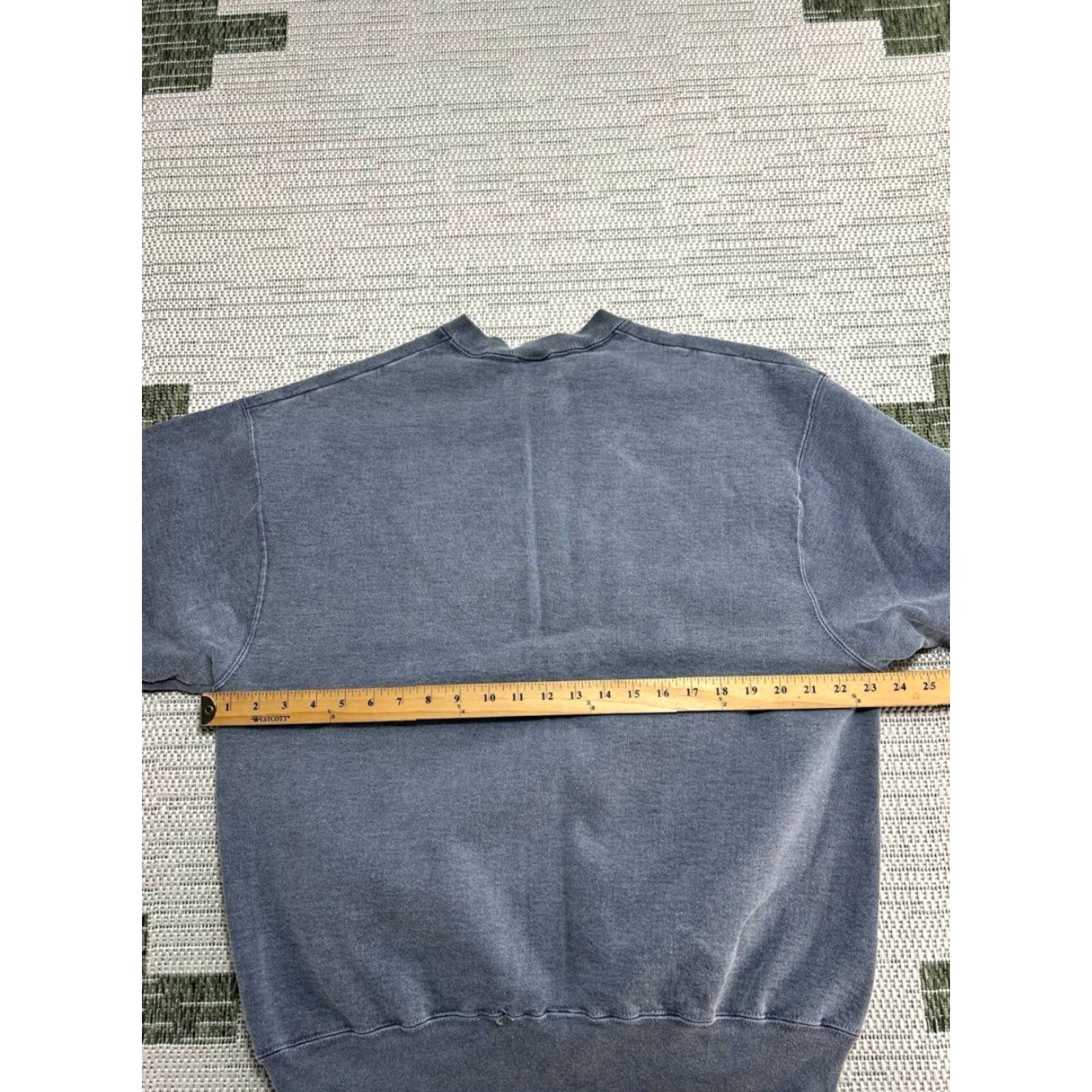 Vintage VTG Nutex Sweatshirt Mens Large Gray Philadelphia Crossed Oars Embroidered Lined Size US L / EU 52-54 / 3 - 7 Thumbnail