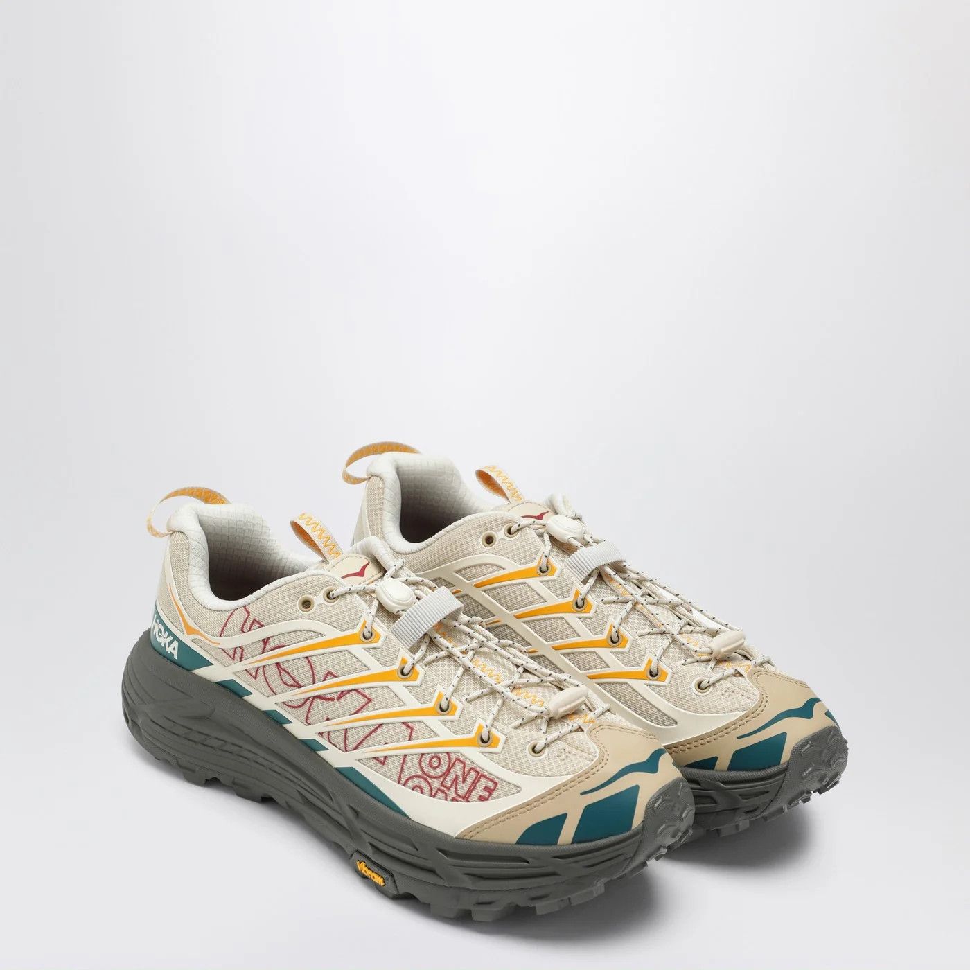 Hoka o1d2blof0426 Three 2 Low-Top Sneakers in Multicolor Size US 7.5 / EU 40-41 - 2 Thumbnail