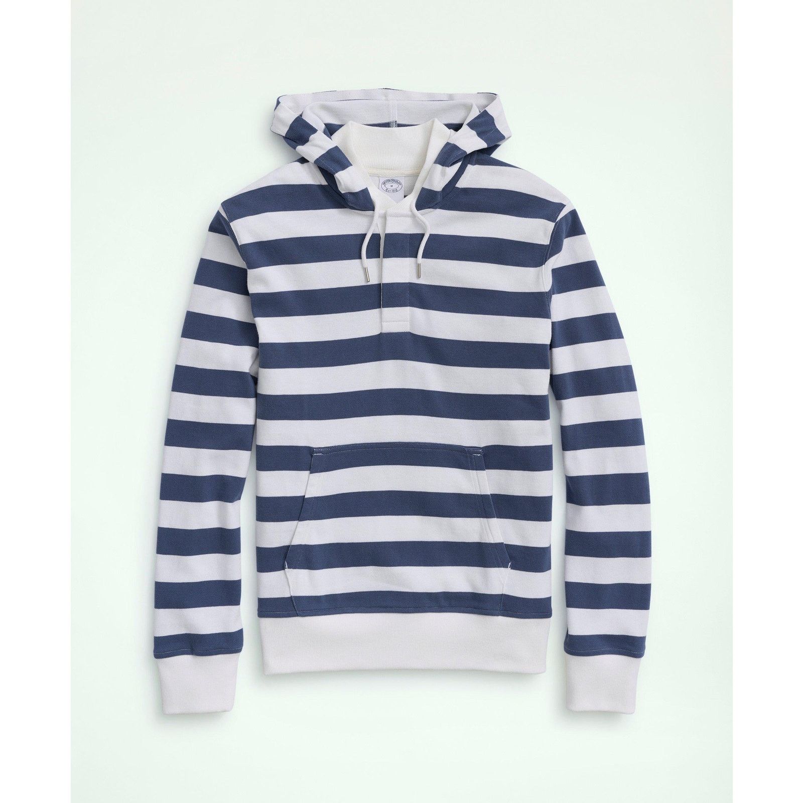 Brooks Brothers NWT Brooks Brothers Cotton Hoodie Rugby Heavyweight Navy L Size US L / EU 52-54 / 3 - 2 Thumbnail
