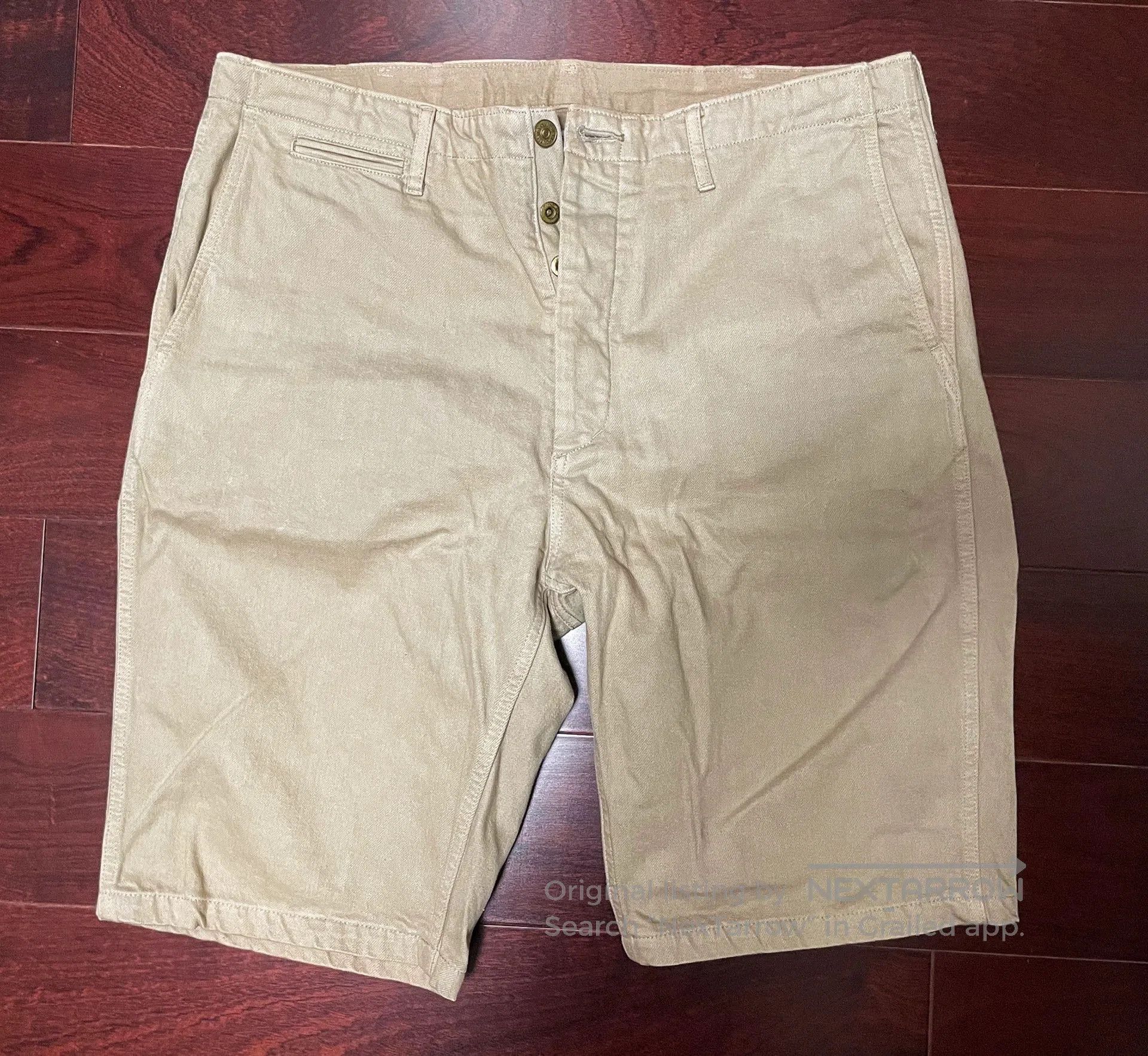 Visvim visvim chino shorts in khaki color. Size US 30 / EU 46 - 1 Thumbnail