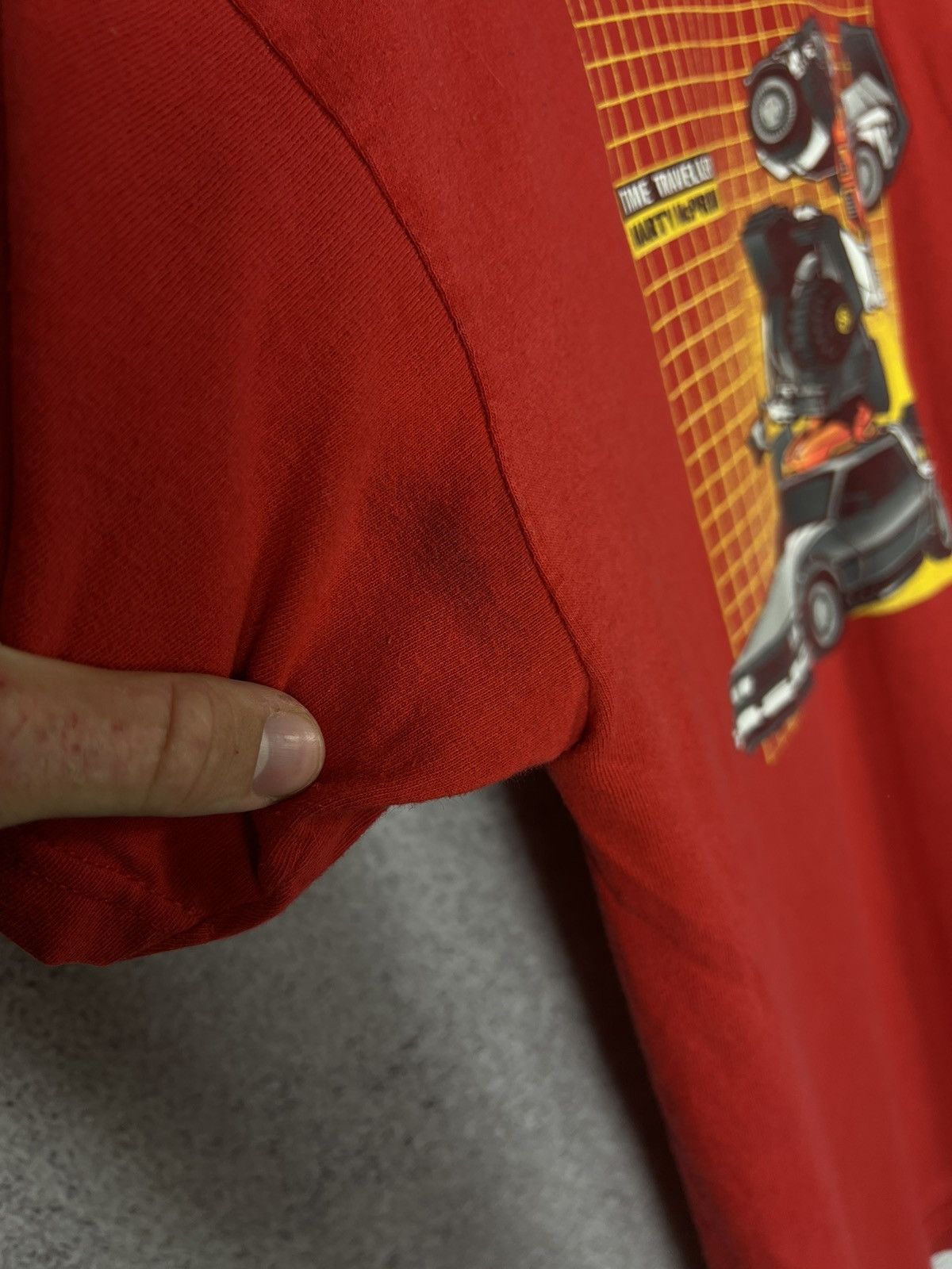 Band Tees Vintage TIME TRAVELLER MARTY McPRIME Y2K Movie Tee Size US M / EU 48-50 / 2 - 6 Thumbnail