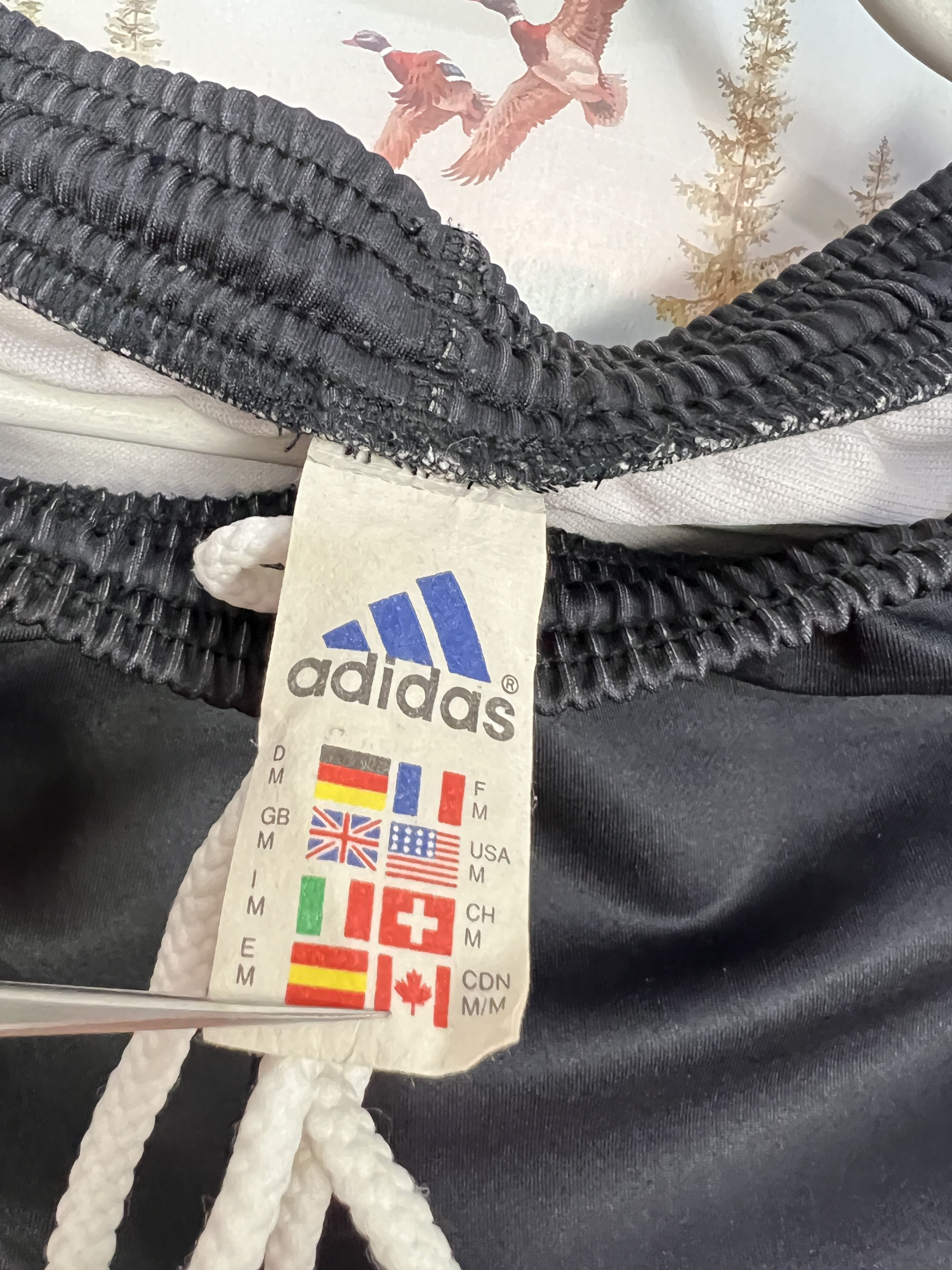 Adidas Vintage 90's Adidas Black Cycling Shorts Rare Sport Track Size US 32 / EU 48 - 7 Thumbnail