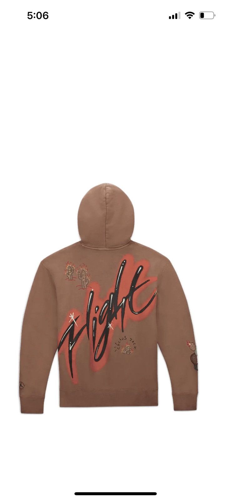 Travis scott graphic hoodie sale