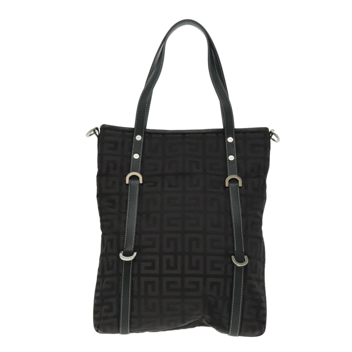 Black Synthetic Tote Bag (Pre-Owned)