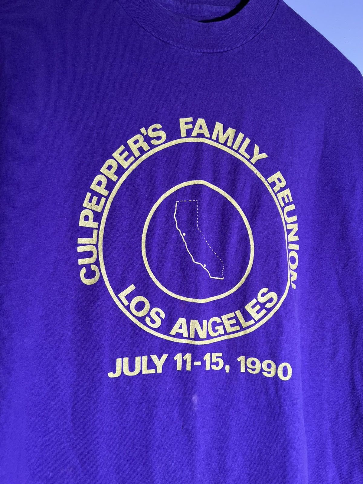 Vintage 90's VTG Vintage Pepper Family Tree Retro Obscure Indie Tee Size US L / EU 52-54 / 3 - 8 Thumbnail