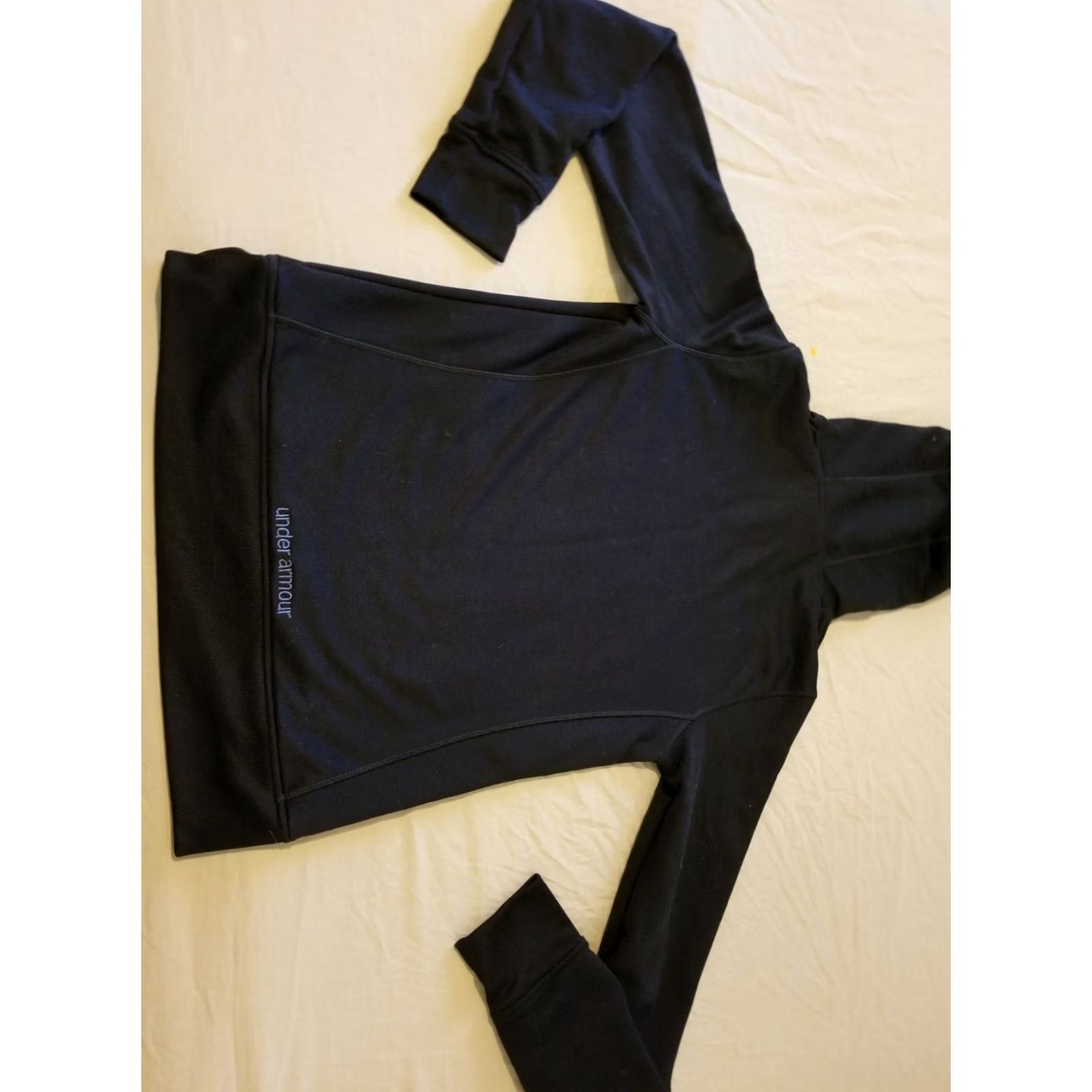 Under Armour Womens Under Armour Hoodie M Medium Black Athletic Gym Workout Sweater Pullover Womens Clothing Size M / US 6-8 / IT 42-44 - 4 Thumbnail