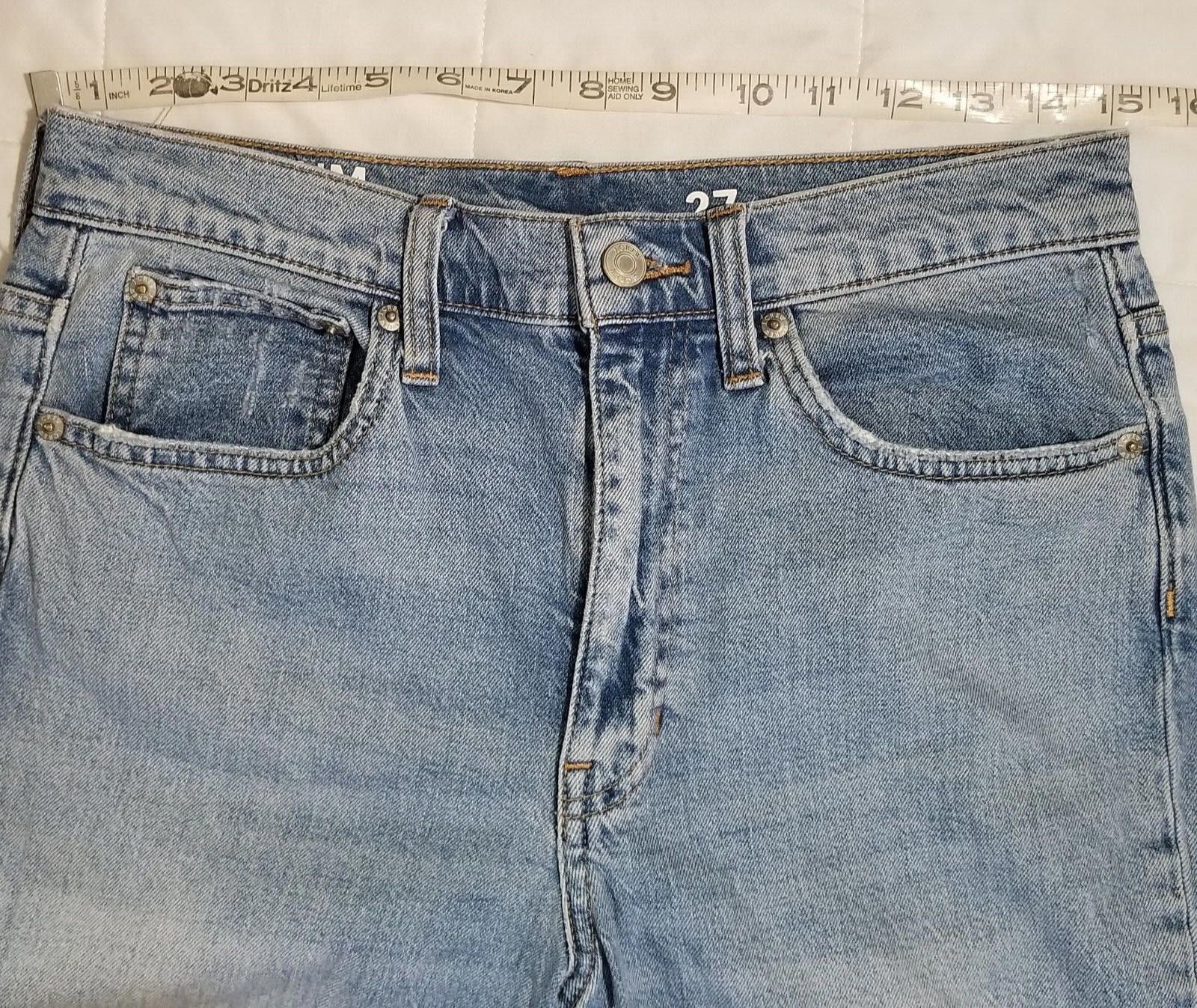 J.Crew J. CREW Women's Blue Slim boyfriend jean Size 27 Size 27" / US 4 / IT 40 - 10 Thumbnail