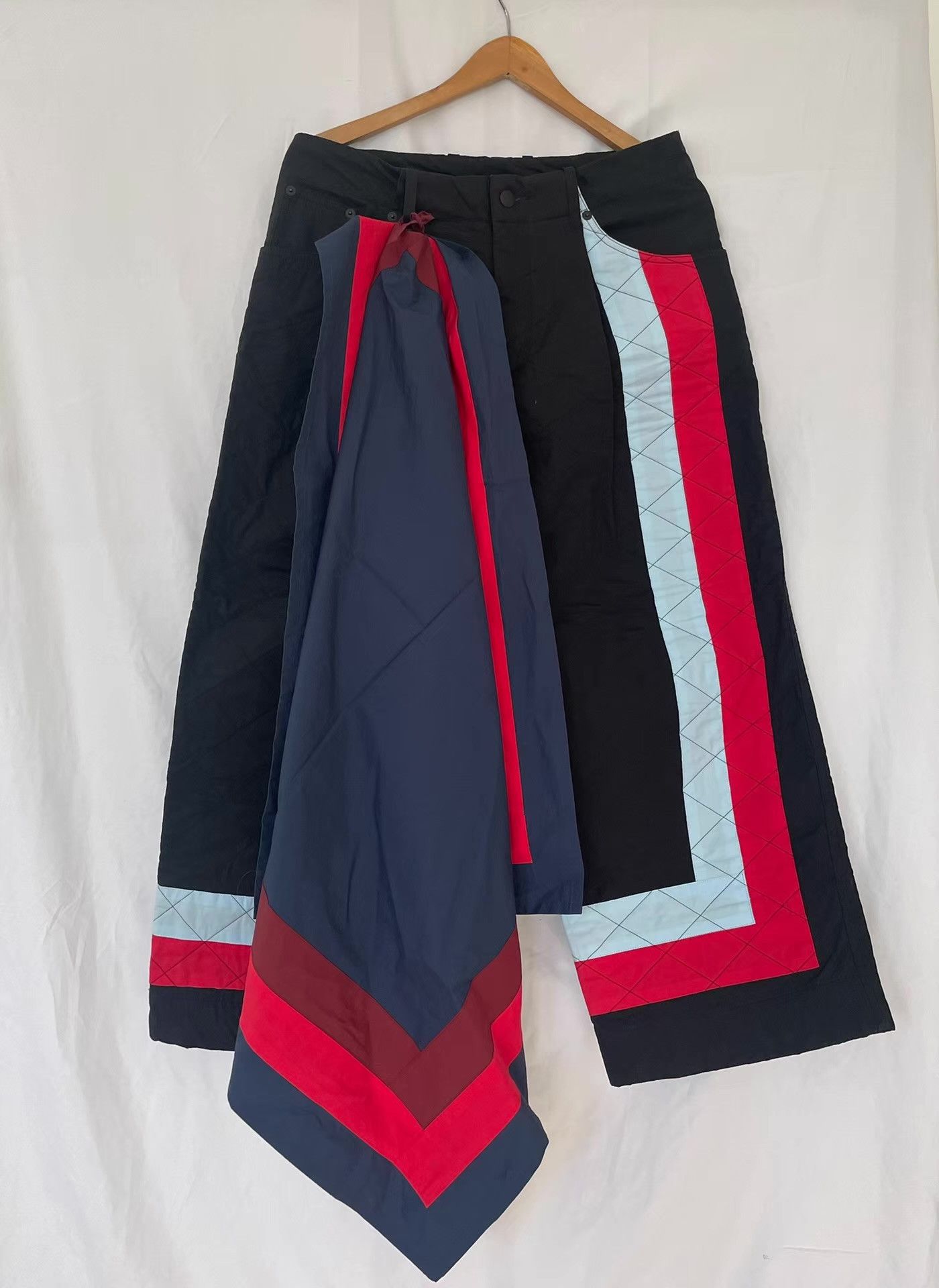 Craig Green Craig Green SS17 Quilted Padded Wide-Leg Pants Ｑ21 Size US 32 / EU 48 - 1 Thumbnail