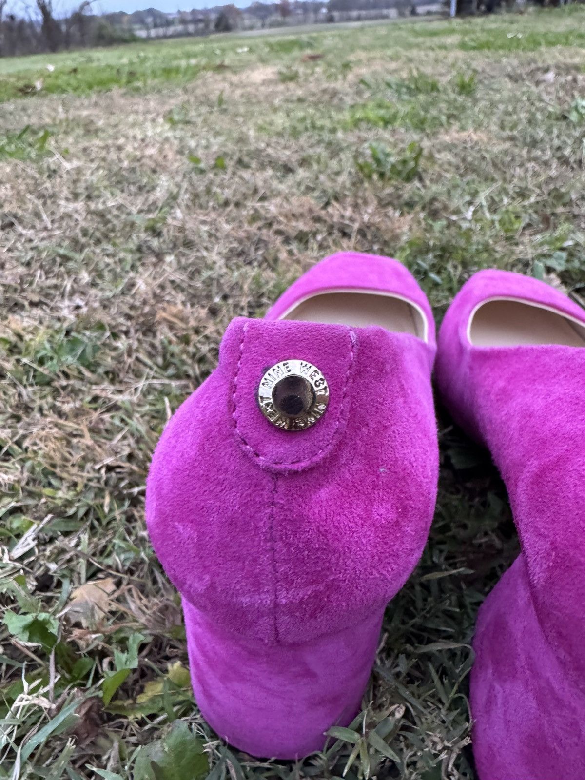 Nine West Nine West Suede Pumps Size US 9.5 / IT 39.5 - 3 Thumbnail