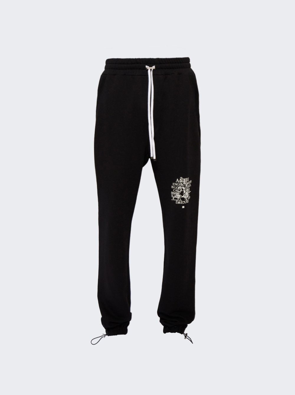 Amiri o1gr1nt0426 Precious Memories Sweatpants & Joggers in Black Size US 32 / EU 48 - 1 Thumbnail