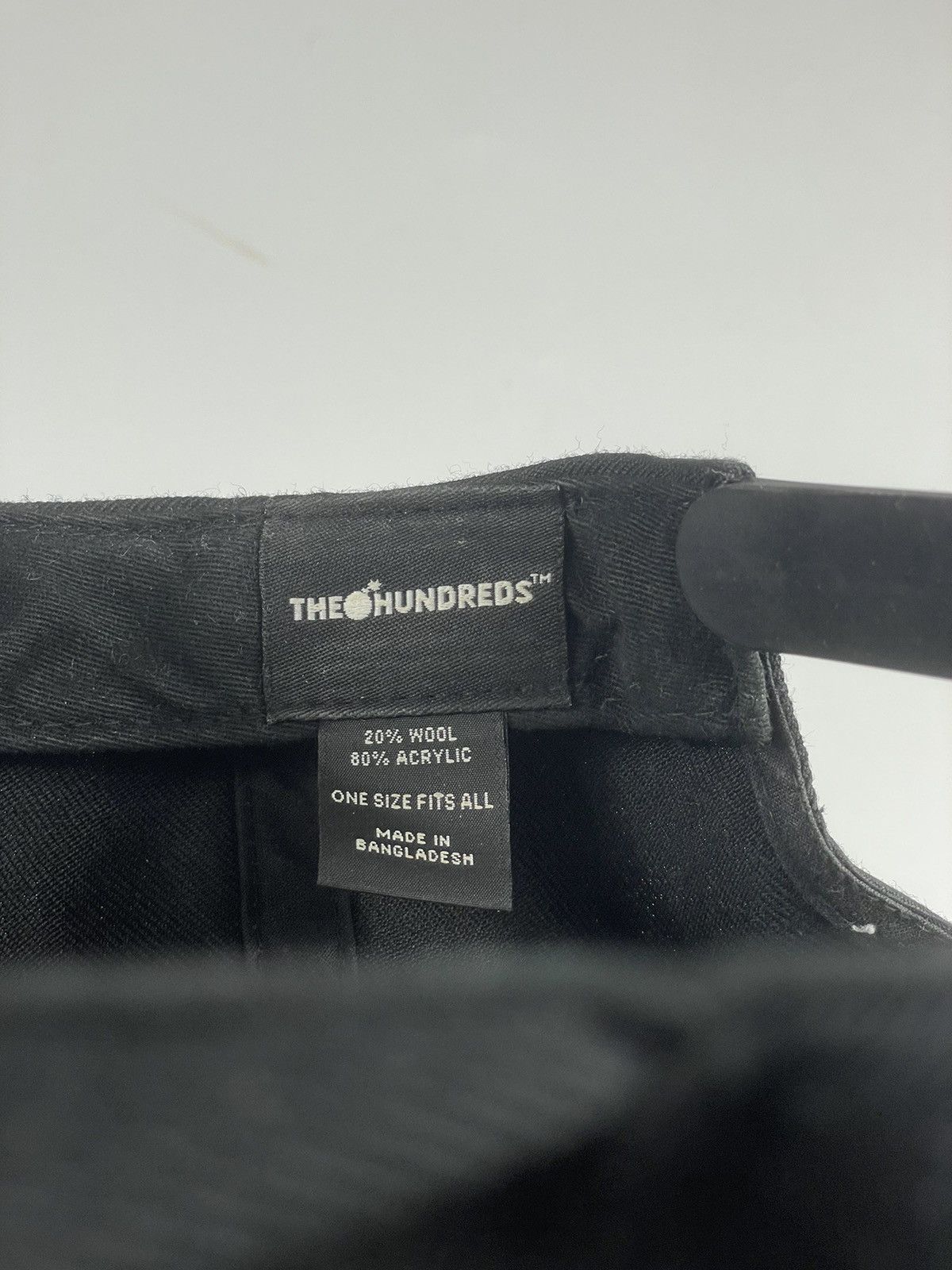 The Hundreds The hundreds classic snapback rare skate cap logo black Size ONE SIZE - 5 Thumbnail