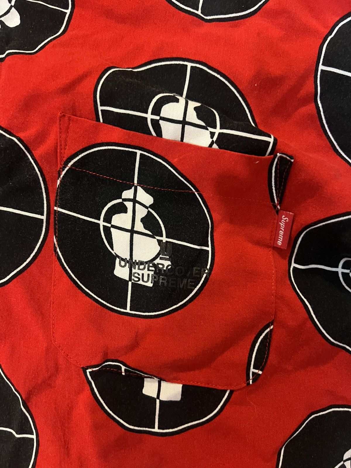 Supreme Supreme Undercover Public Enemy Rayon Button Up Size US XL / EU 56 / 4 - 4 Thumbnail