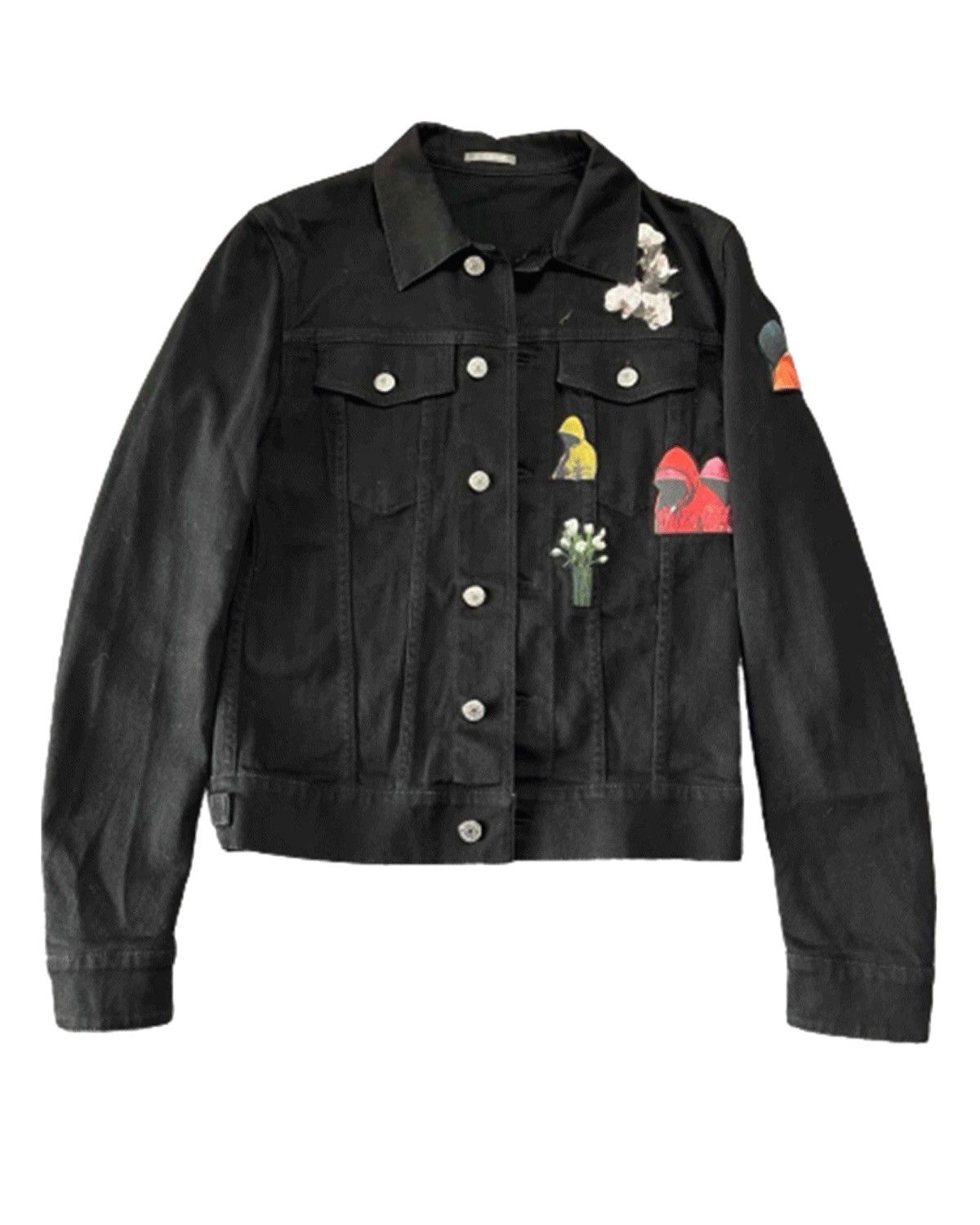 Dior Dior x Francois Bard Black Denim Jacket Size US S / EU 44-46 / 1 - 1 Thumbnail