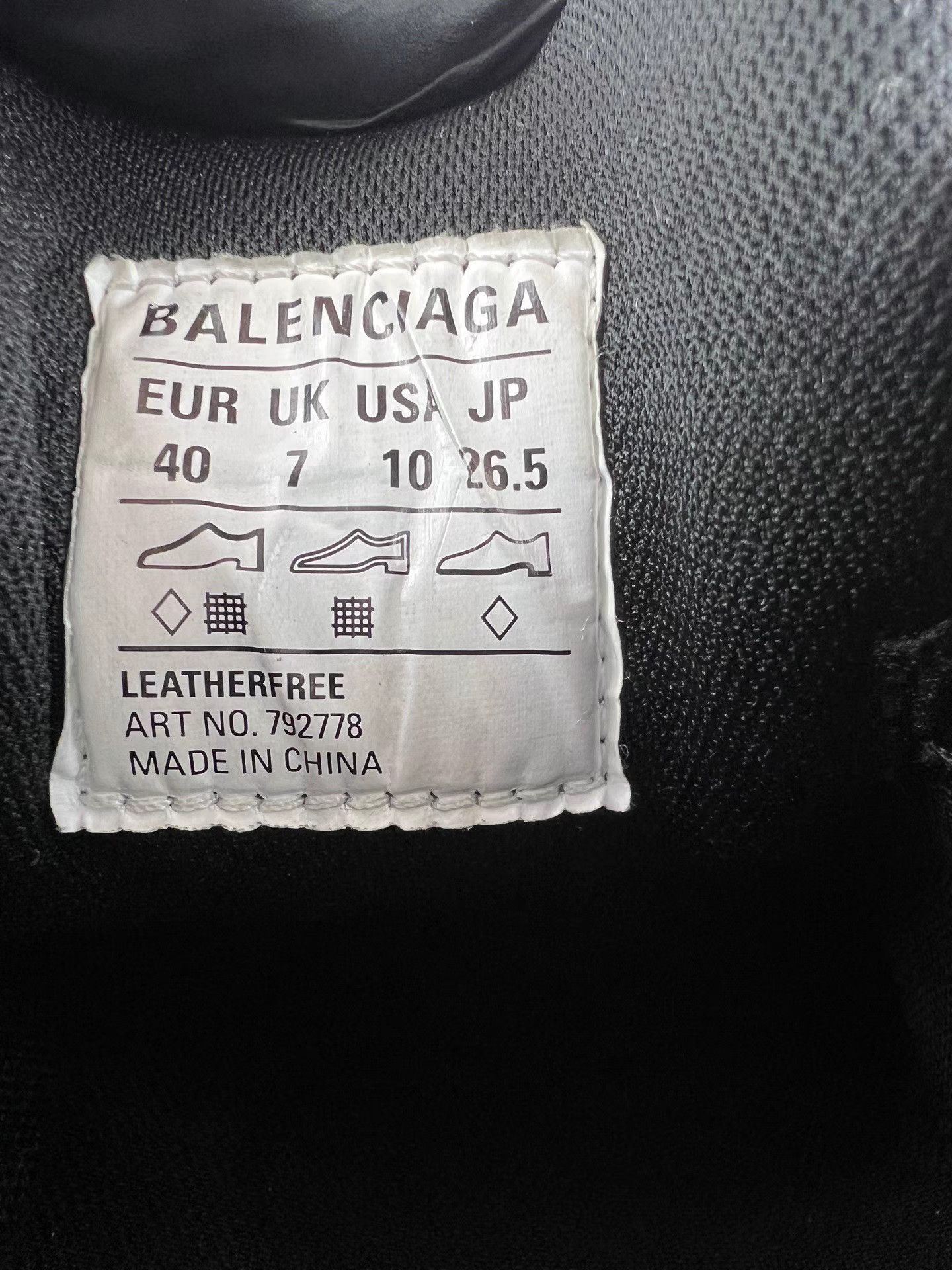 Balenciaga BALENCIAGA 10XL Black Runner Sneakers Size US 7 / EU 40 - 7 Thumbnail