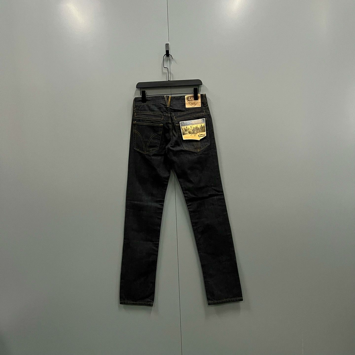 Dolce & Gabbana Dolce Gabbana Black Gray Denim Jeans 31 Size US 31 - 2 Thumbnail