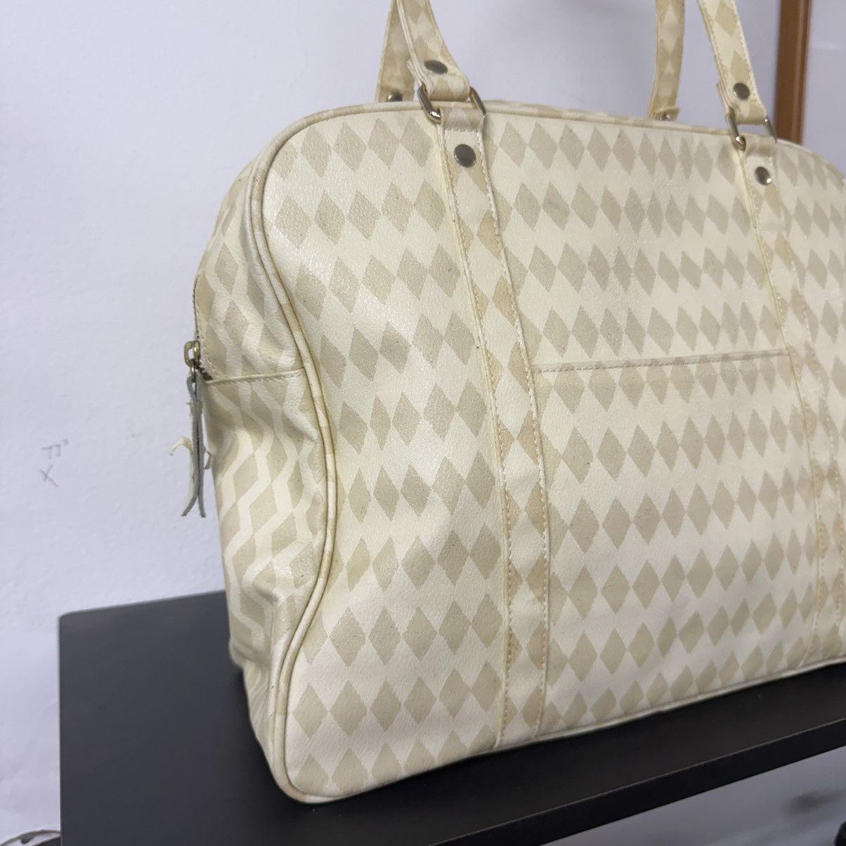 Fred Perry Vintage Fred Perry Mint Design Leather Boston Bag Size ONE SIZE - 4 Thumbnail