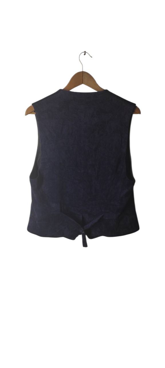 Kenzo KENZO CUDROY SLEEVELES VEST JACKET Size US S / EU 44-46 / 1 - 8 Thumbnail