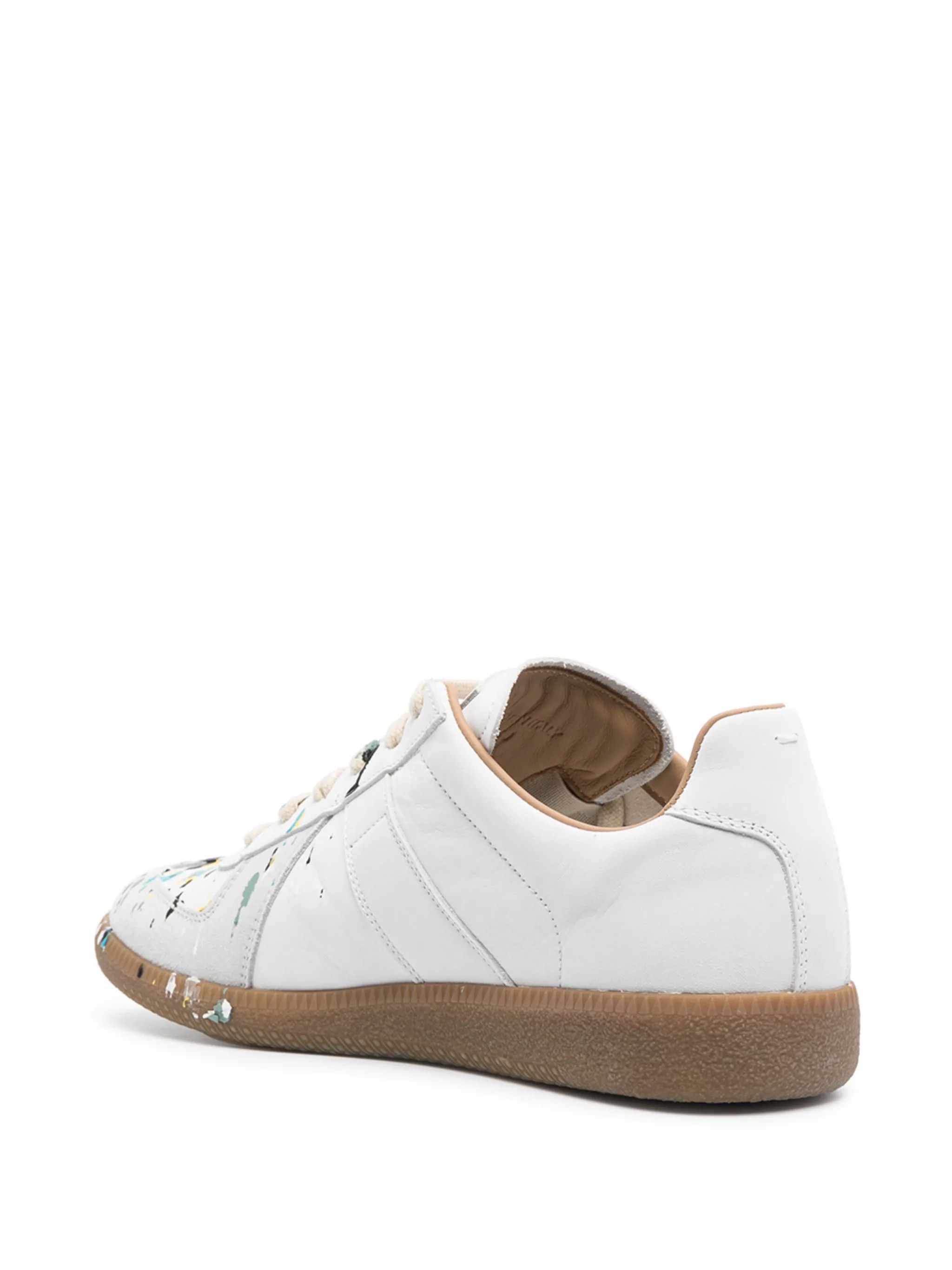 Maison Margiela o1w1db10725 Replica Low-Top Sneakers in White Size US 7 / IT 37 - 3 Thumbnail