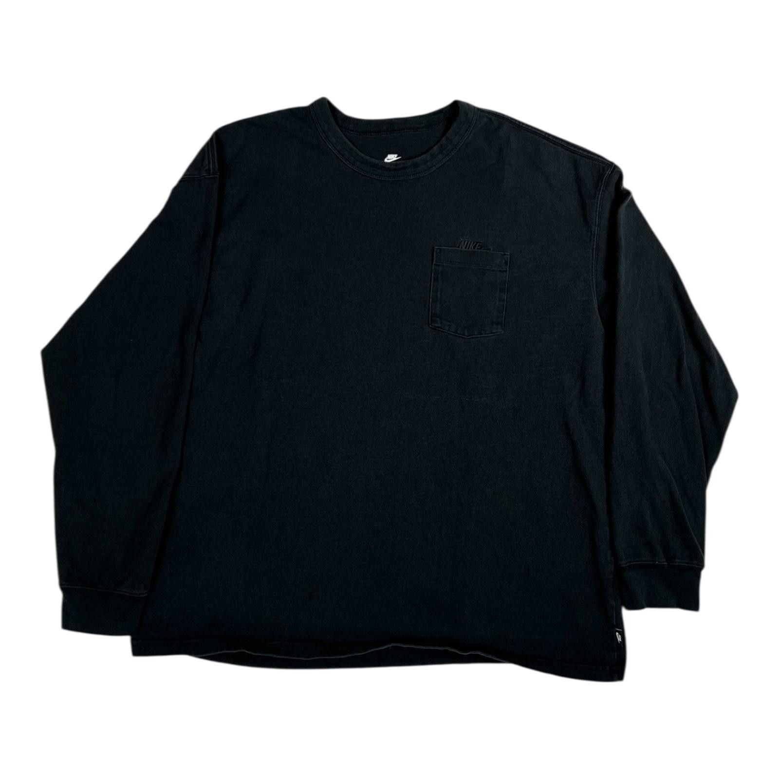 Nike Nike Long Sleeve Pocket Shirt Mens XL Black Max 90 Loose Fit Size US XL / EU 56 / 4 - 1 Thumbnail