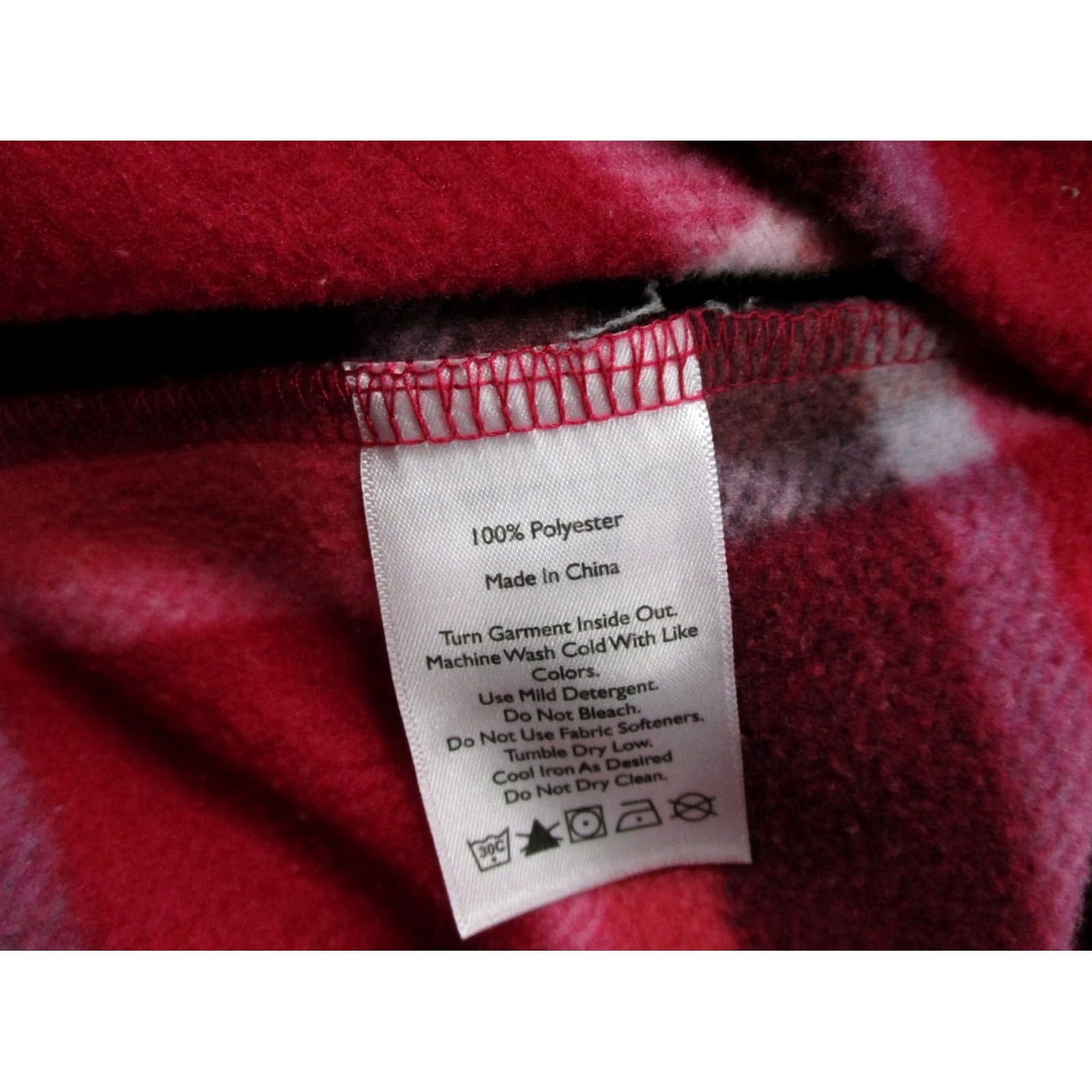Eddie Bauer Eddie Bauer Lightweight Fleece Plaid Jacket Women's M Outdoors 1/4 Zip Multicolor Size M / US 6-8 / IT 42-44 - 3 Thumbnail