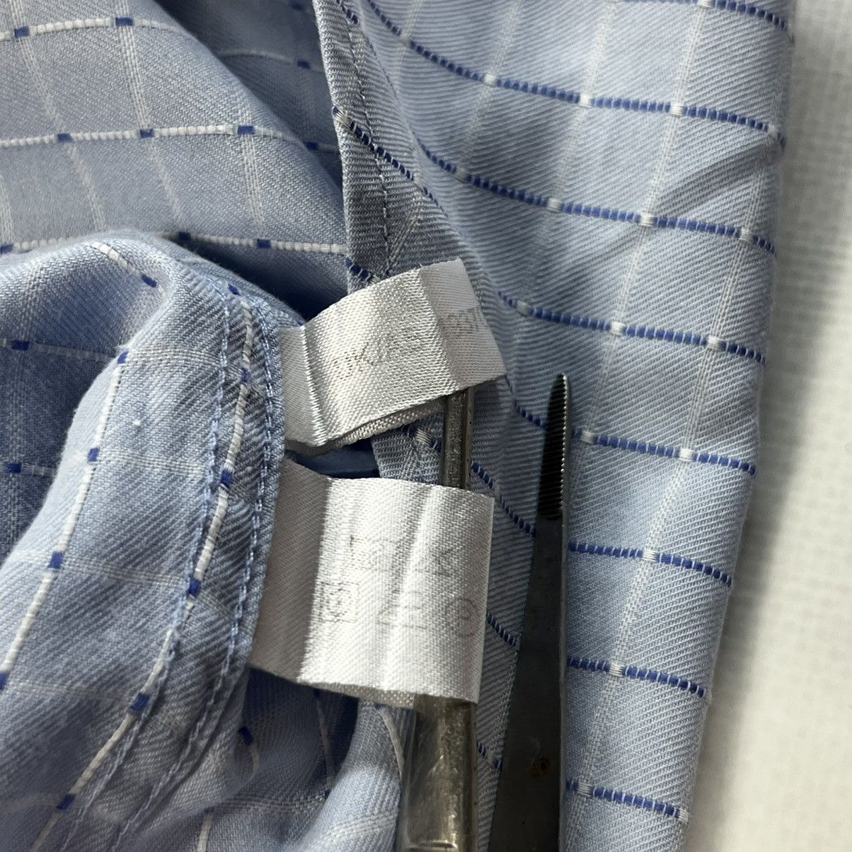Vintage × Yves Saint Laurent Yves Saint Laurent Homme Summer Check Short Sleeve Shirt Size US XL / EU 56 / 4 - 7 Thumbnail