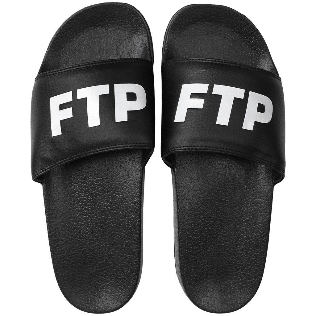 Fuck The Population Logo Slides Size US 10 / EU 43 - 1 Thumbnail