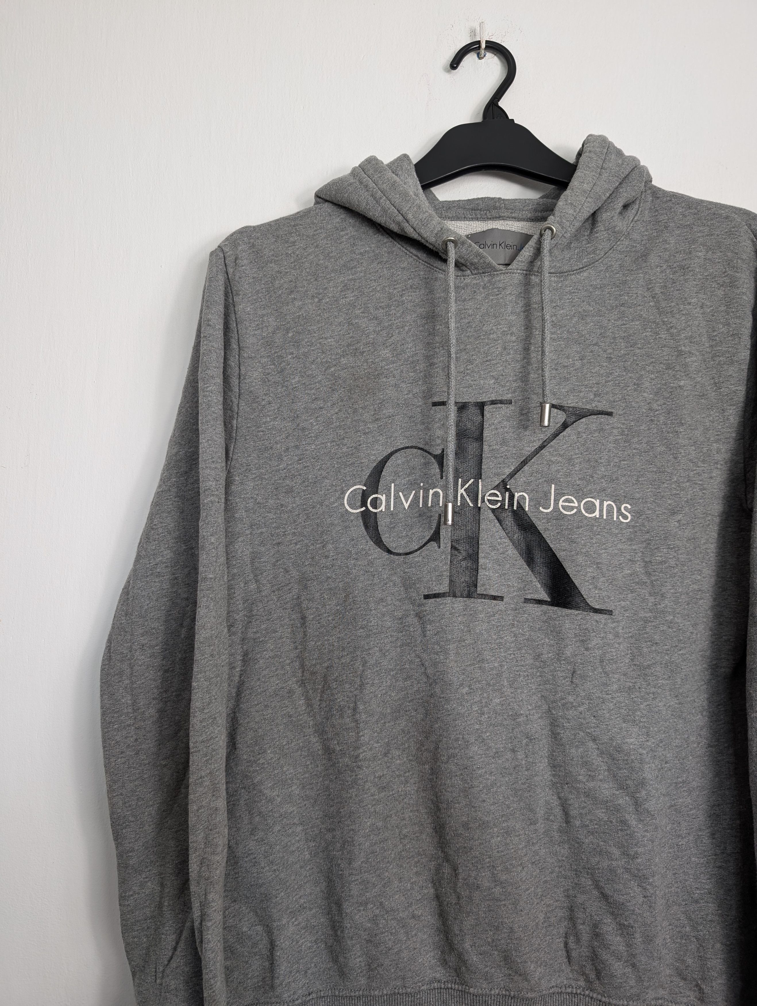 Calvin Klein Calvin Klein Grey Hoodie Streetwear Casual Size US M / EU 48-50 / 2 - 2 Thumbnail