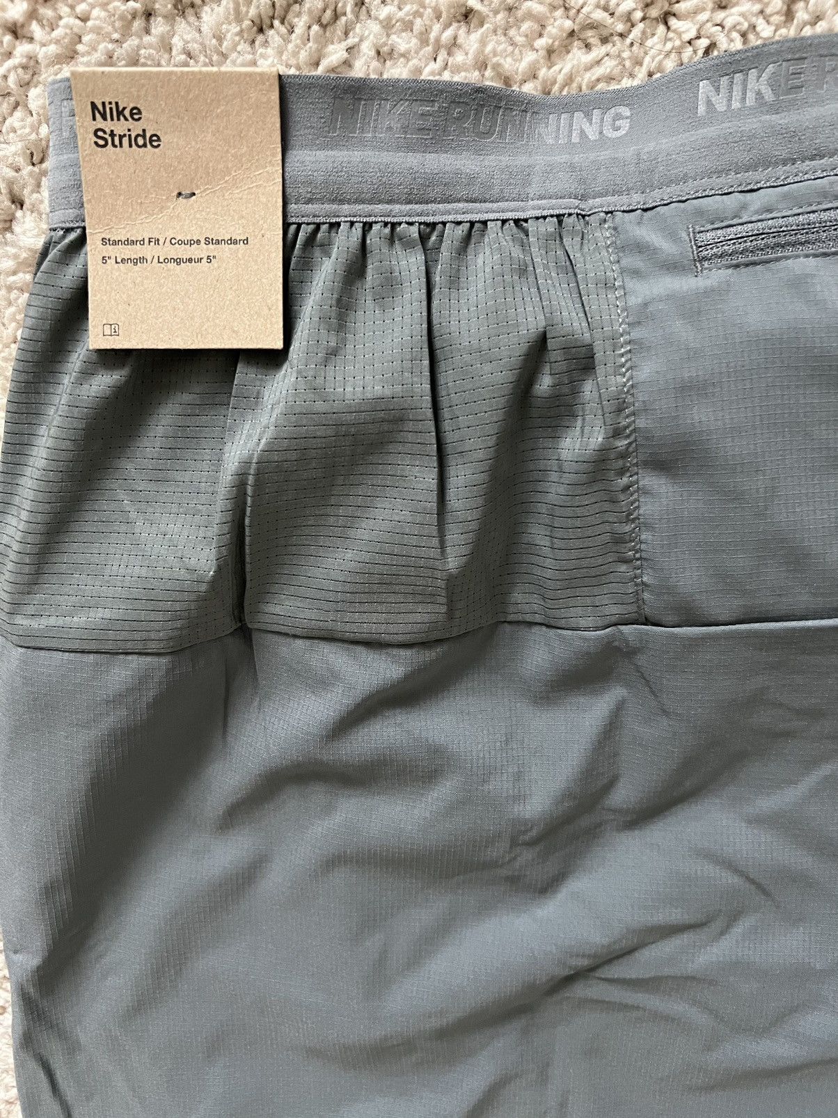 Nike Nike Stride Men's Dri-FIT 7" Brief-Lined Running Shorts Size US 38 / EU 54 - 10 Thumbnail