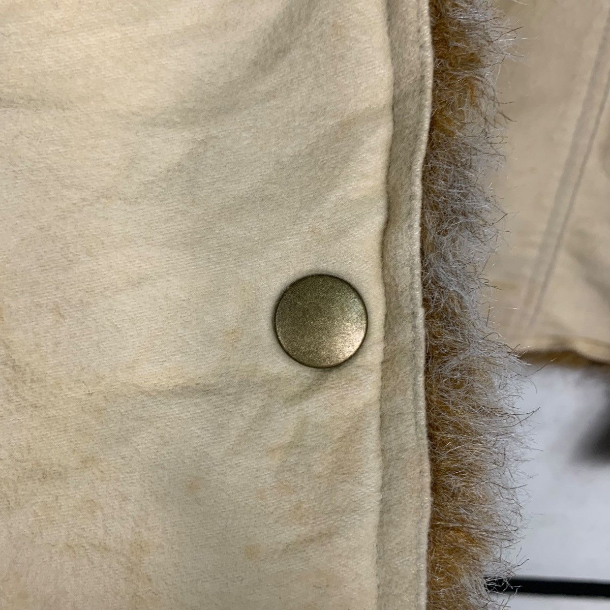 Patrick Cox Vintage PATRICK COX Trashed Rusty Faux Fur Jacket #2749-C124 Size S / US 4 / IT 40 - 7 Thumbnail