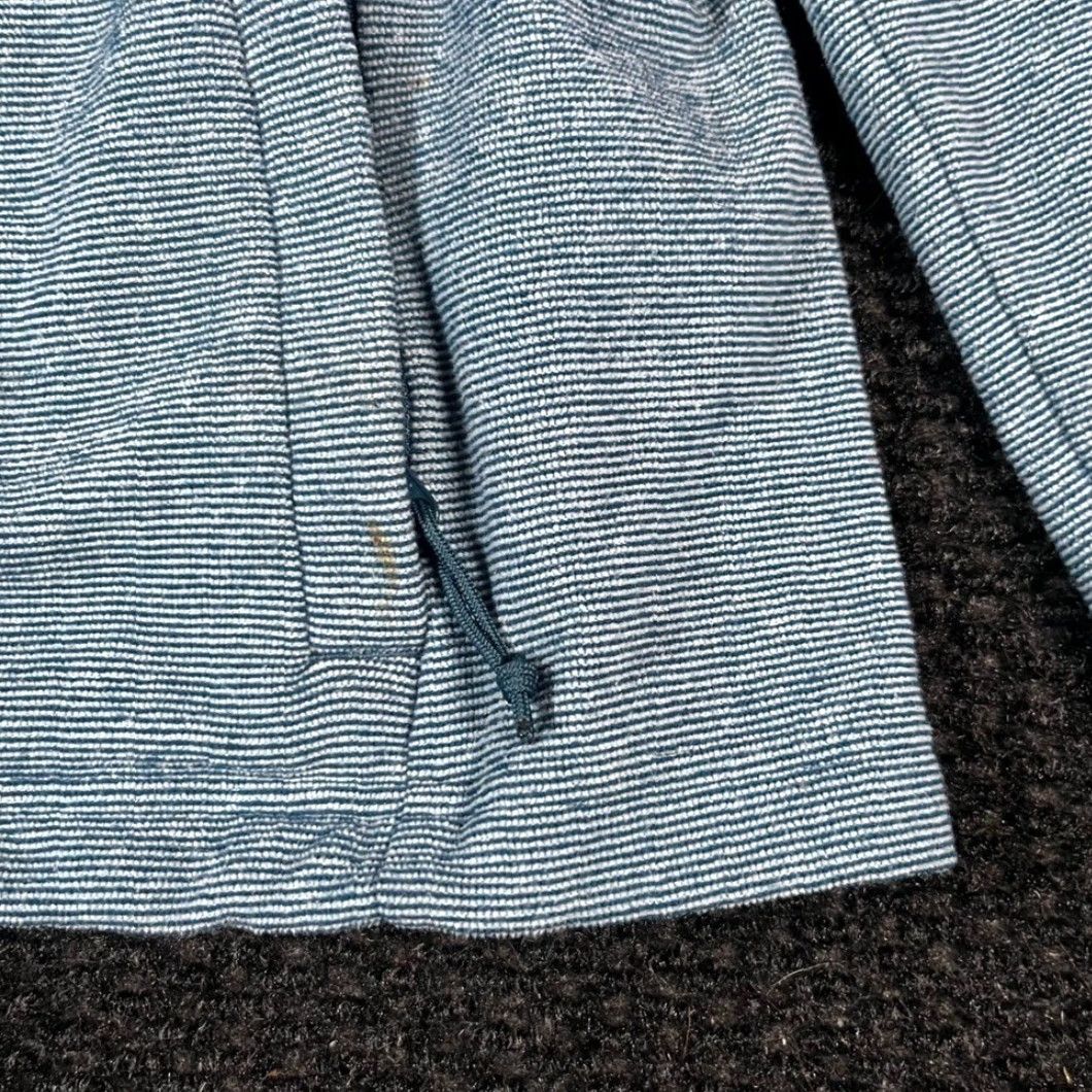 The North Face The North Face Womens Medium Blue Striped Full Zip Fleece Jacket Size M / US 6-8 / IT 42-44 - 3 Thumbnail