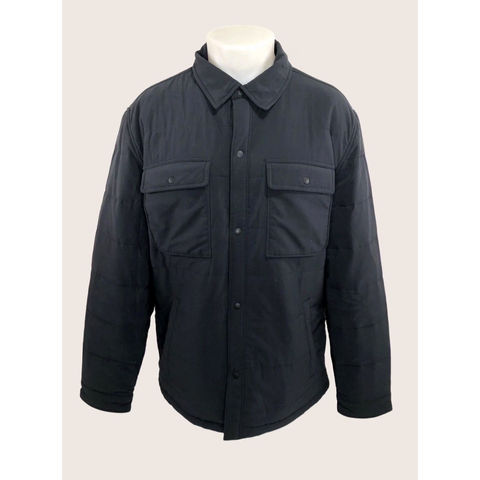 J.Crew J. CREW NORDIC Insulated PRIMALOFT Lg Quilted Overshirt Jacket Blue Men Size US L / EU 52-54 / 3 - 1 Thumbnail