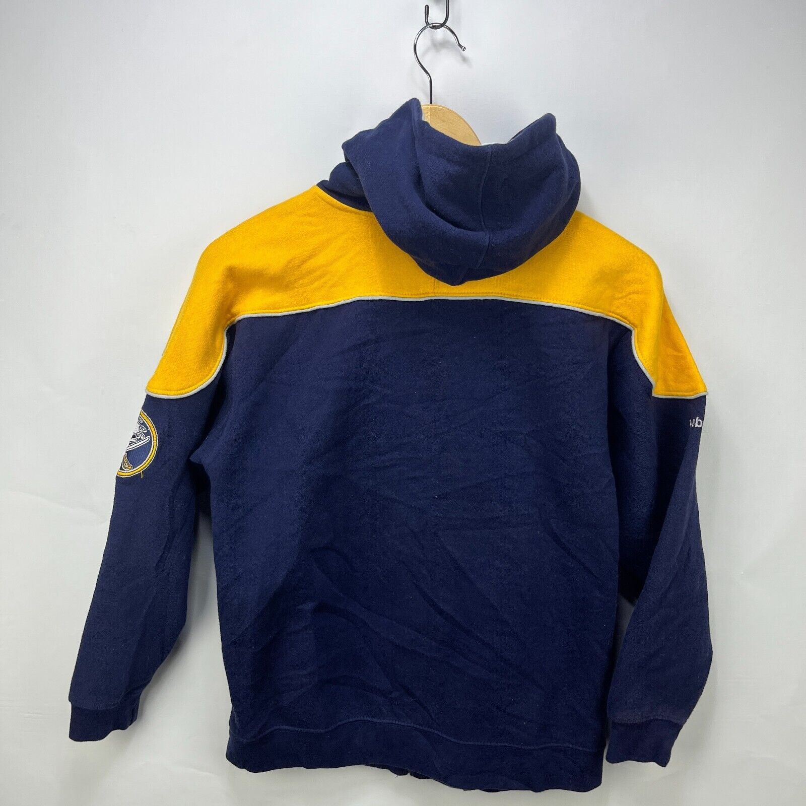 NHL × Vintage Vintage Y2K Buffalo Sabres Zip Up Hoodie Patch 10/12 Youth Size US M / EU 48-50 / 2 - 7 Thumbnail