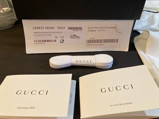 Gucci Gucci New Ace G Embossed Size US 11 / EU 44 - 5 Thumbnail