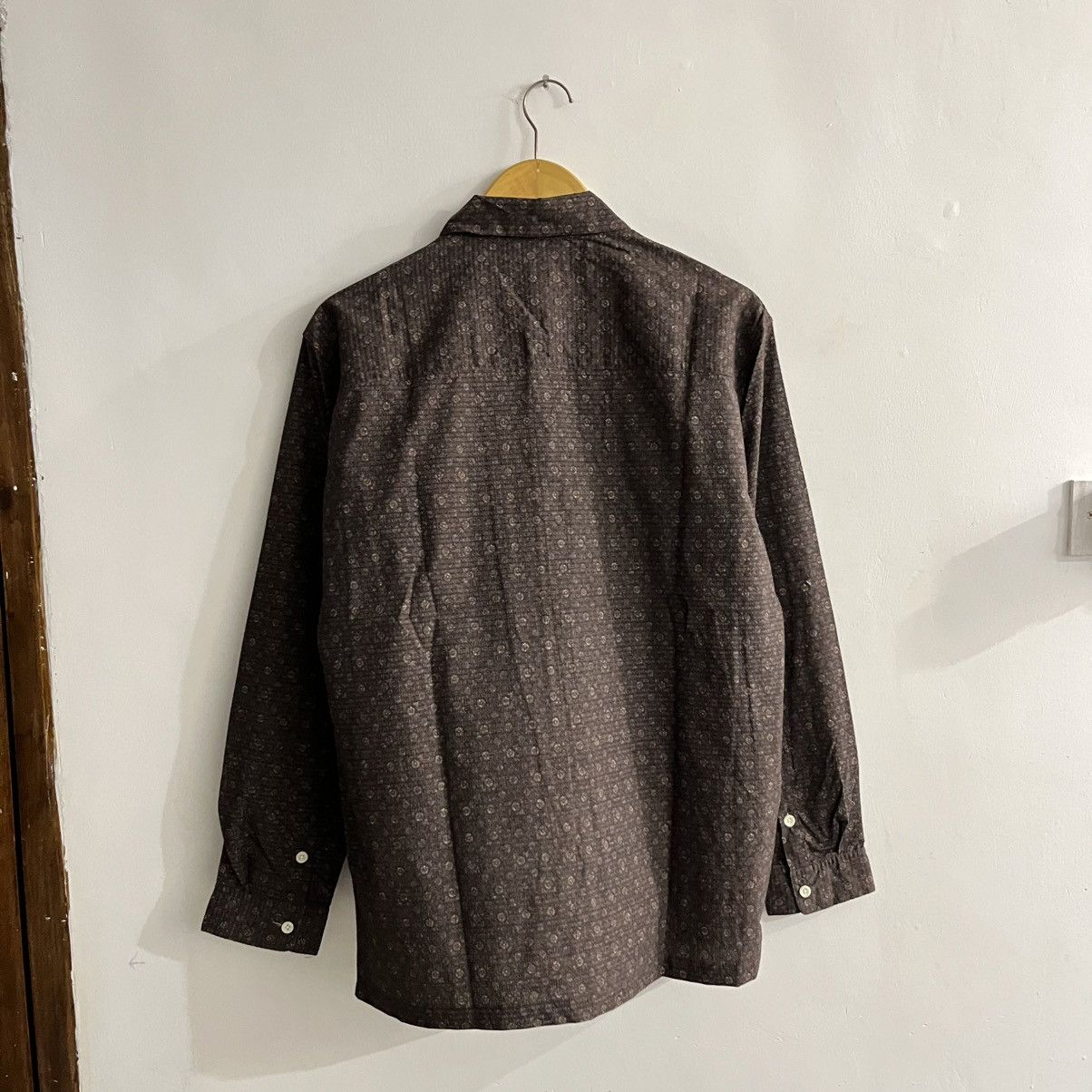 Japanese Brand Nano Universe - Pattern Longsleeve Button Up Size US M / EU 48-50 / 2 - 6 Thumbnail