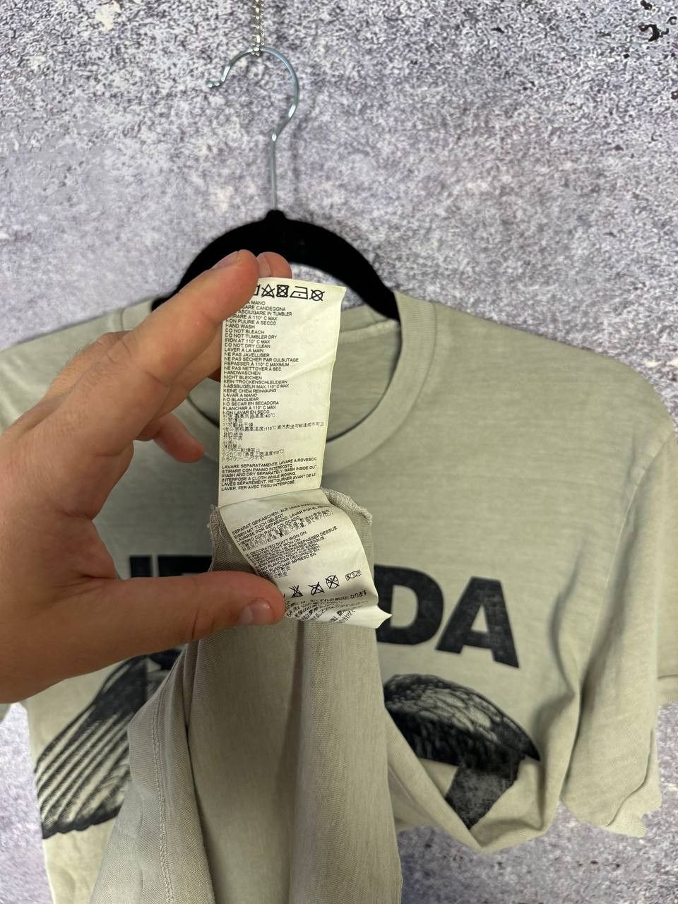 Dsquared2 DSQUARED2 T-Shirt Nevada Print Beige Small Men's Size US S / EU 44-46 / 1 - 12 Thumbnail