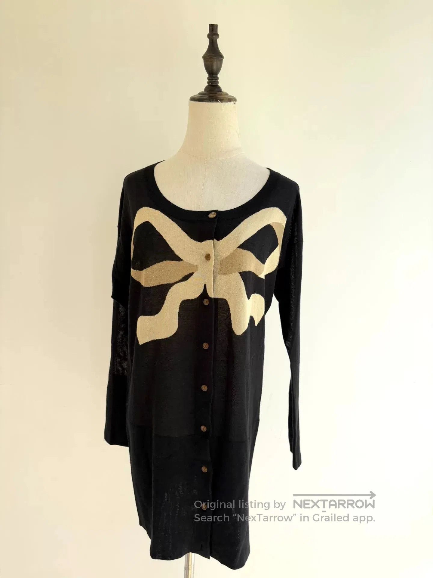 Vivienne Westwood vivienne westwood big bow cardigan coat. Size M / US 6-8 / IT 42-44 - 2 Thumbnail
