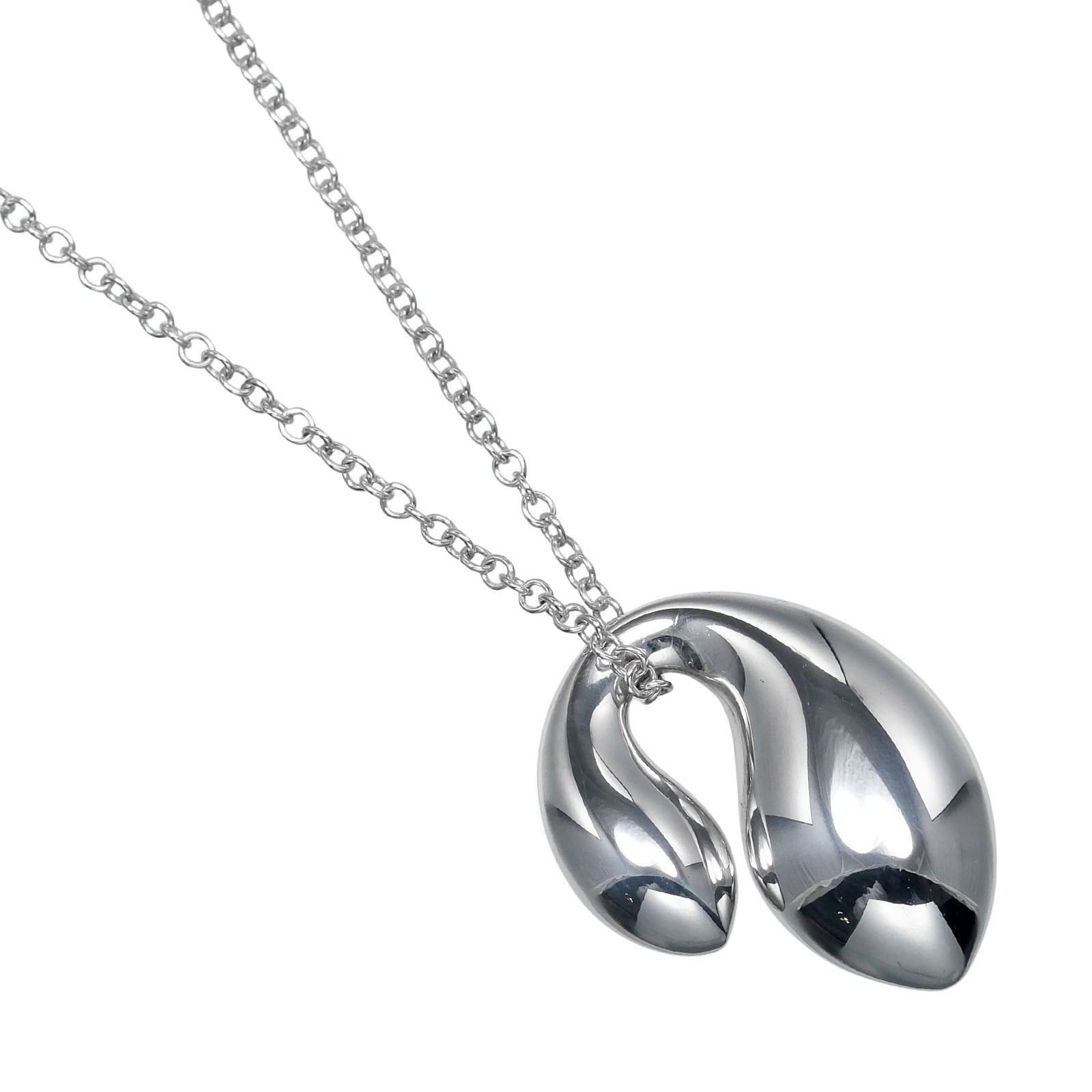 Tiffany & Co. Tiffany & Co. Tiffany&Co. Double Teardrop Silver 925 Necklace Metal Necklace DUTY FREE for USA Size ONE SIZE - 1 Thumbnail