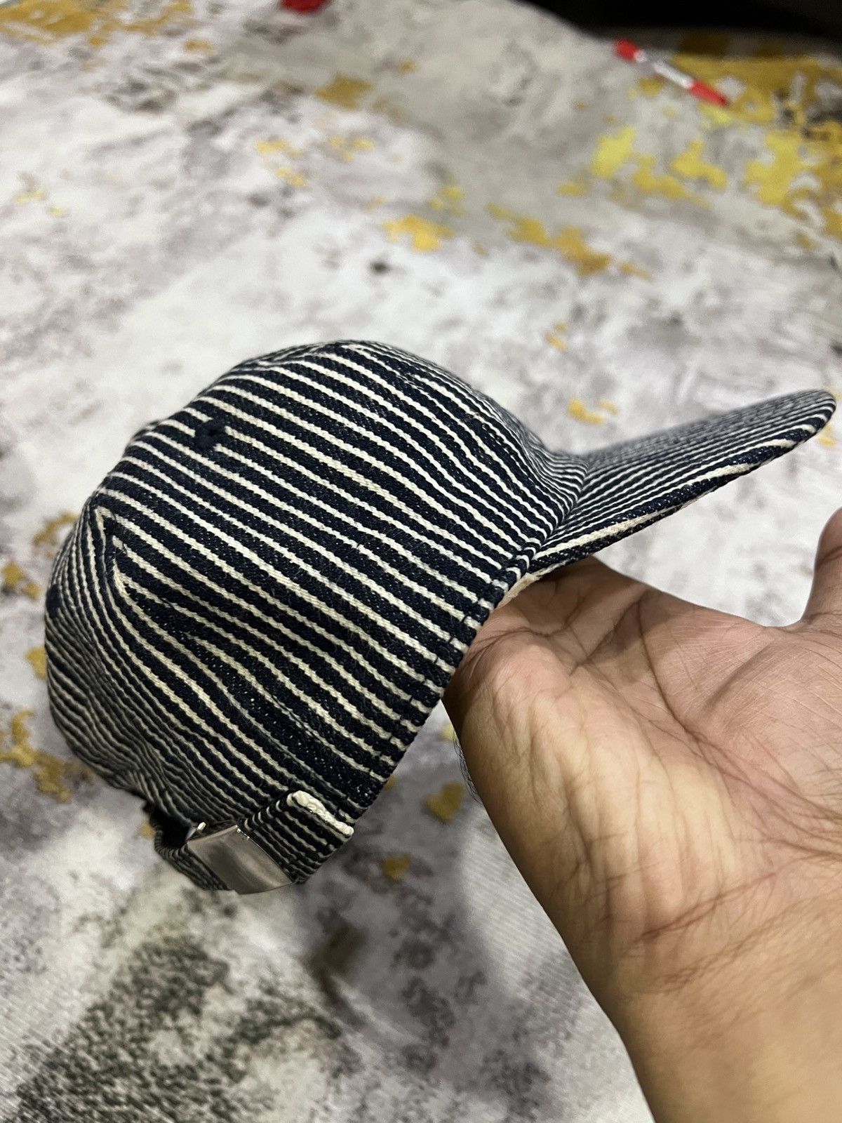 Samurai Jeans Samurai Hickory Stripe Hat 15th anniversary Size ONE SIZE - 3 Thumbnail