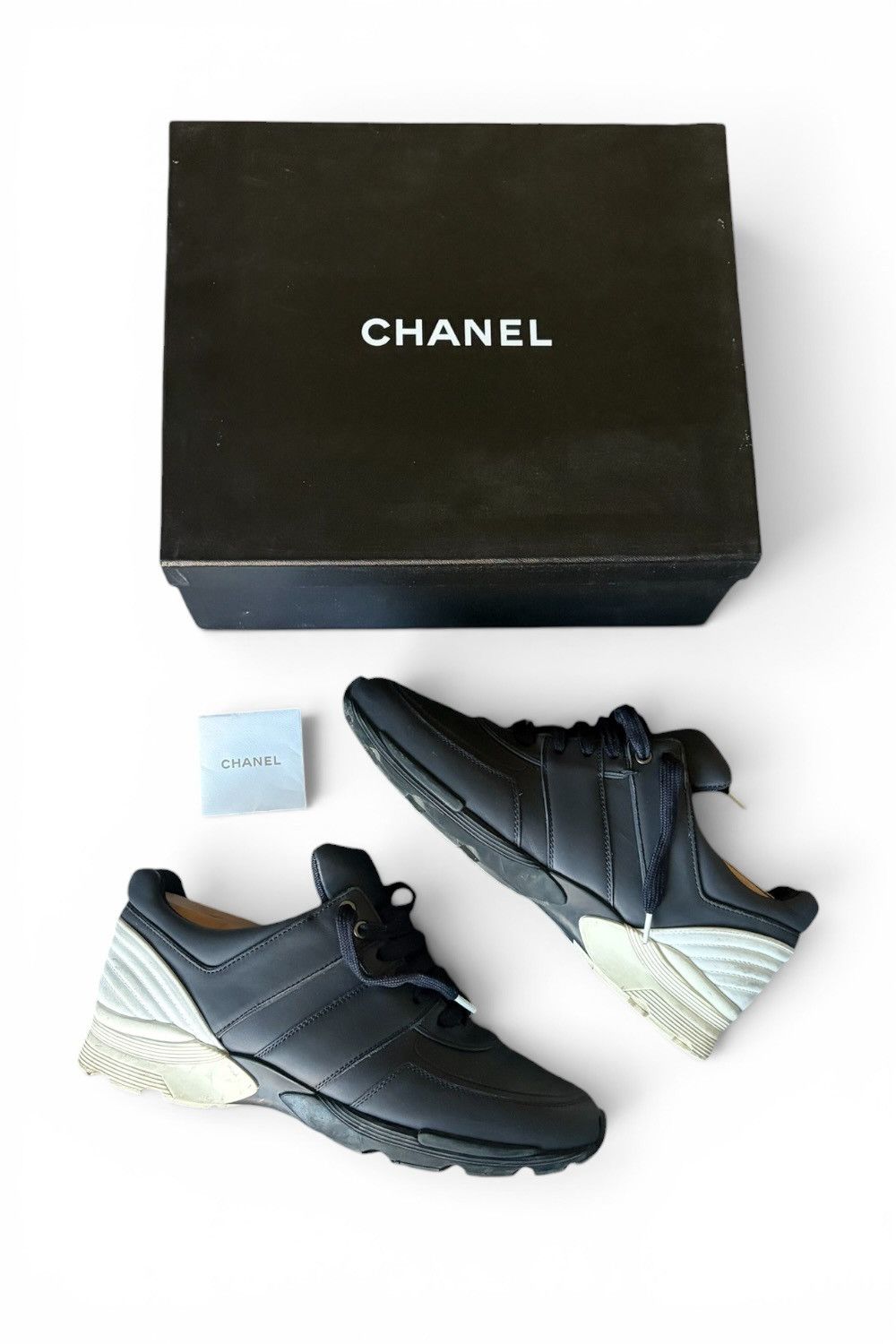 Chanel Chanel Runner Navy blue Size US 8.5 / EU 41-42 - 1 Thumbnail