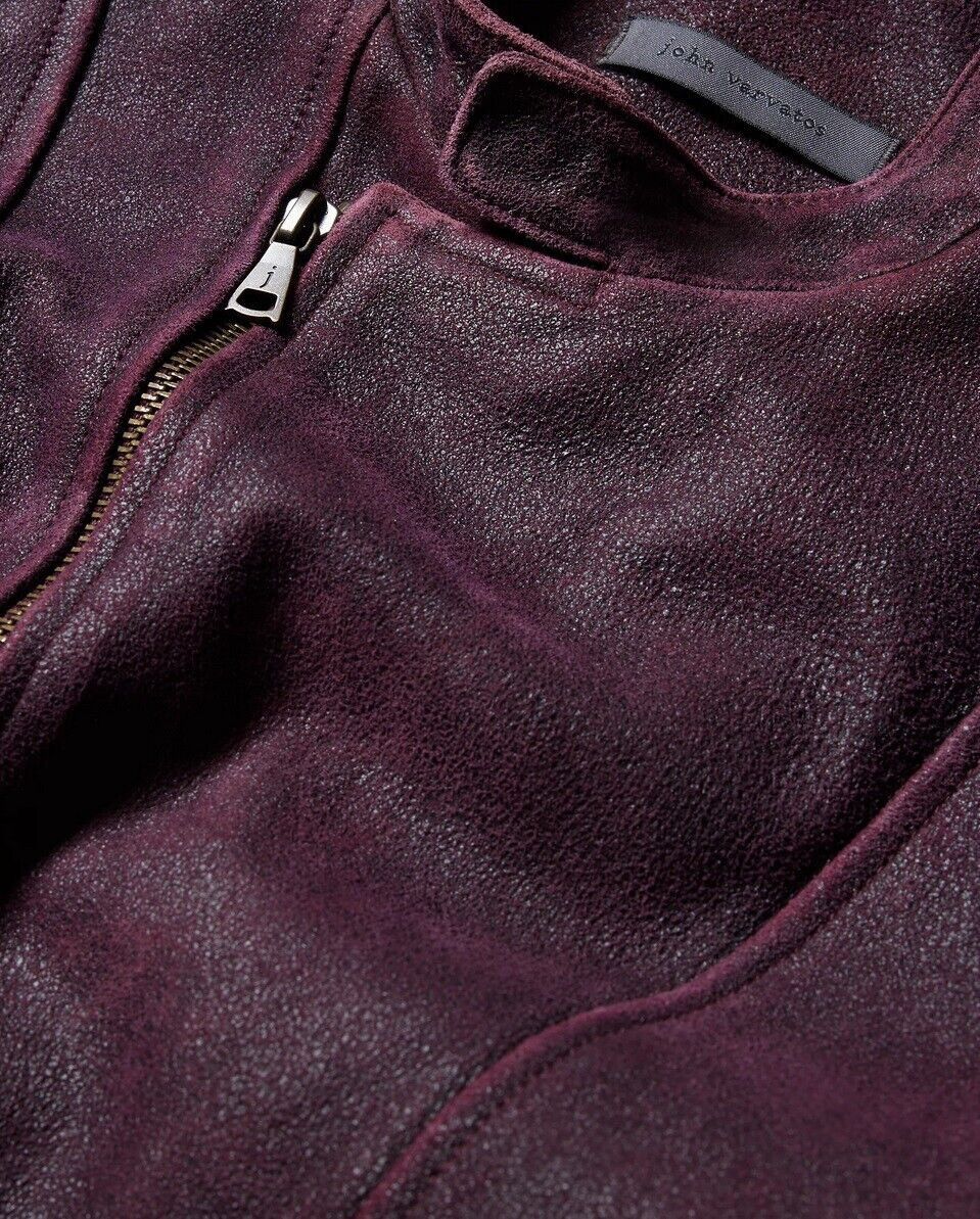 John Varvatos Sheepskin biker Sullivan Jacket. 54 Size US L / EU 52-54 / 3 - 9 Thumbnail