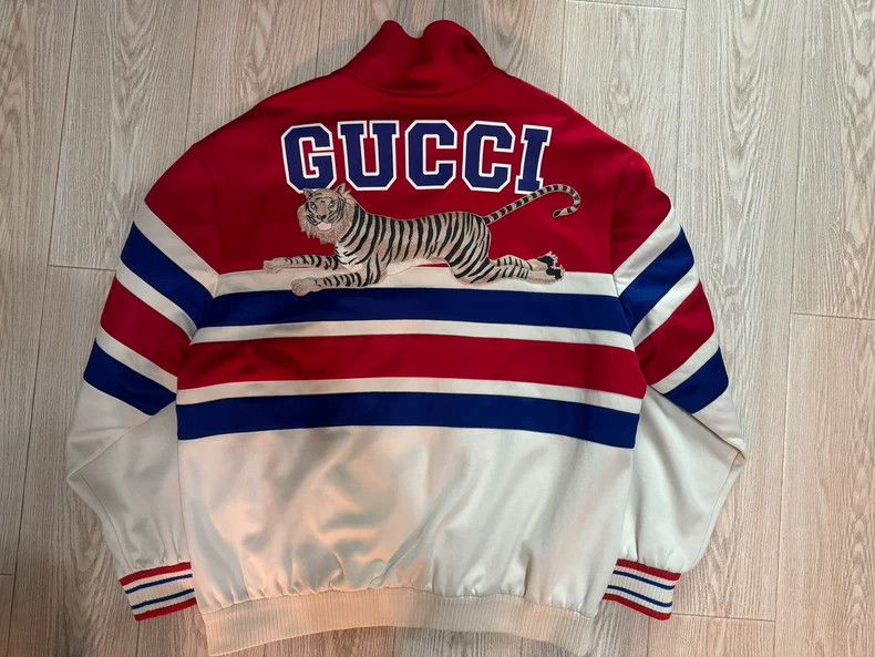 Gucci Gucci Half-zip tiger jacket 2501-Nextarrow Size US L / EU 52-54 / 3 - 2 Thumbnail