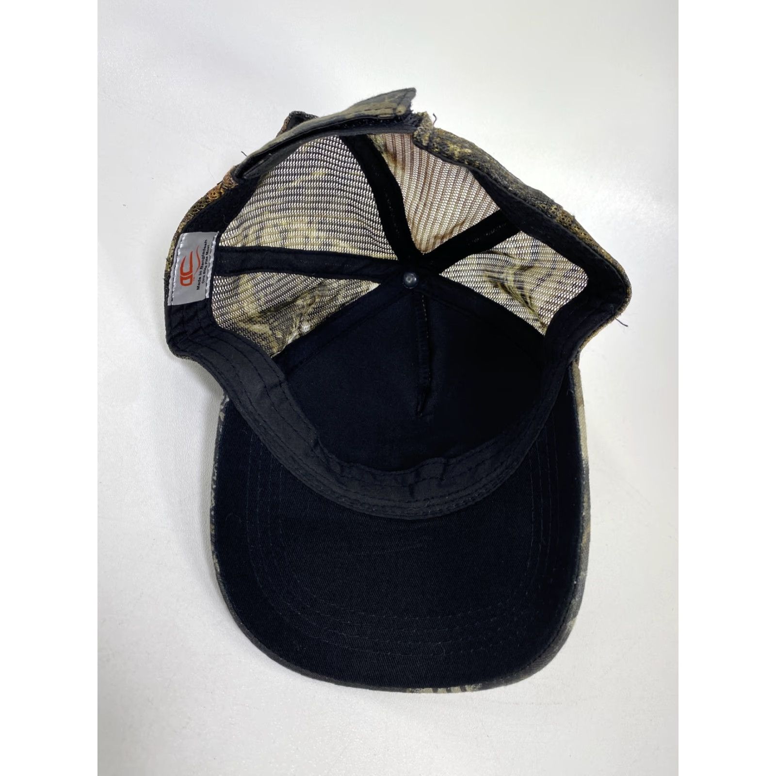 Vintage VINTAGE Outdoor Cap CHEMSEARCH Mossy Oak Break Up Camouflage Strapback Hat Cap Size ONE SIZE - 7 Thumbnail