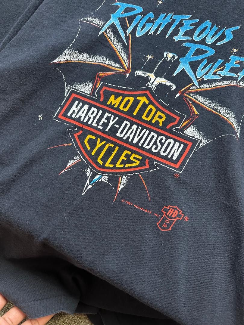 Harley Davidson VINTAGE 1987 HARLEY DAVIDSON Size US M / EU 48-50 / 2 - 4 Thumbnail