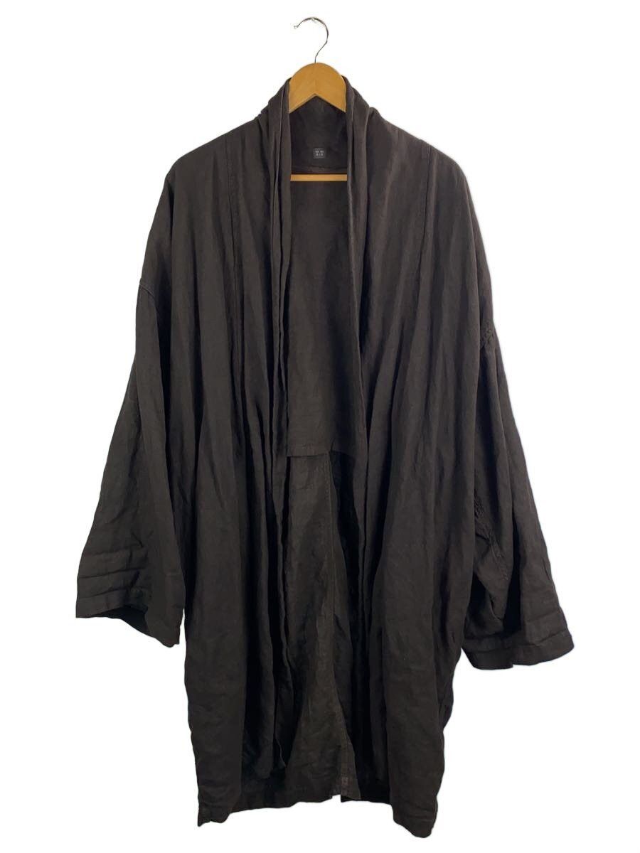 Black Linen Coat