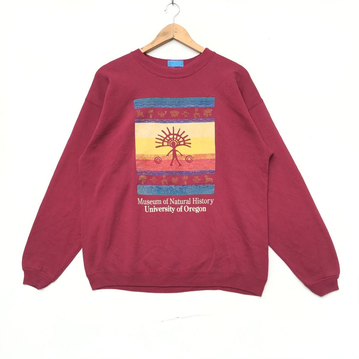 Hanes × Vintage Vinatage Oregon Hanes Sweatshirt Size US L / EU 52-54 / 3 - 1 Thumbnail