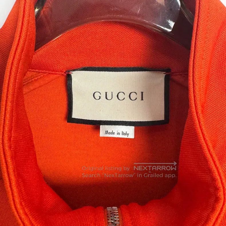 Gucci Gucci Side logo zipper sports orange jacket Size US M / EU 48-50 / 2 - 2 Thumbnail