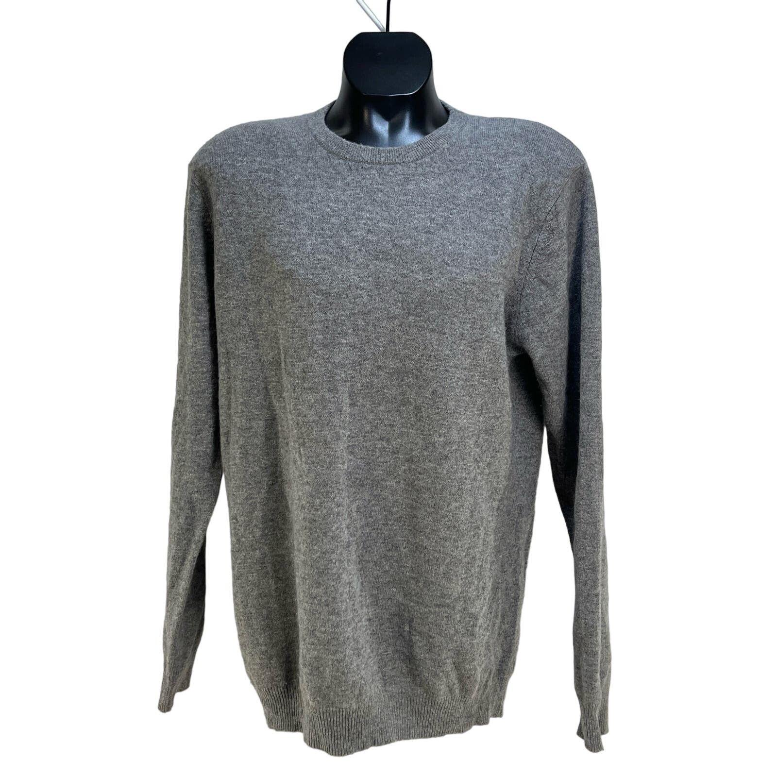 Autumn Cashmere Autumn Cashmere Gray Crewneck Sweater Pullover Long Sleeves Size US XL / EU 56 / 4 - 1 Thumbnail