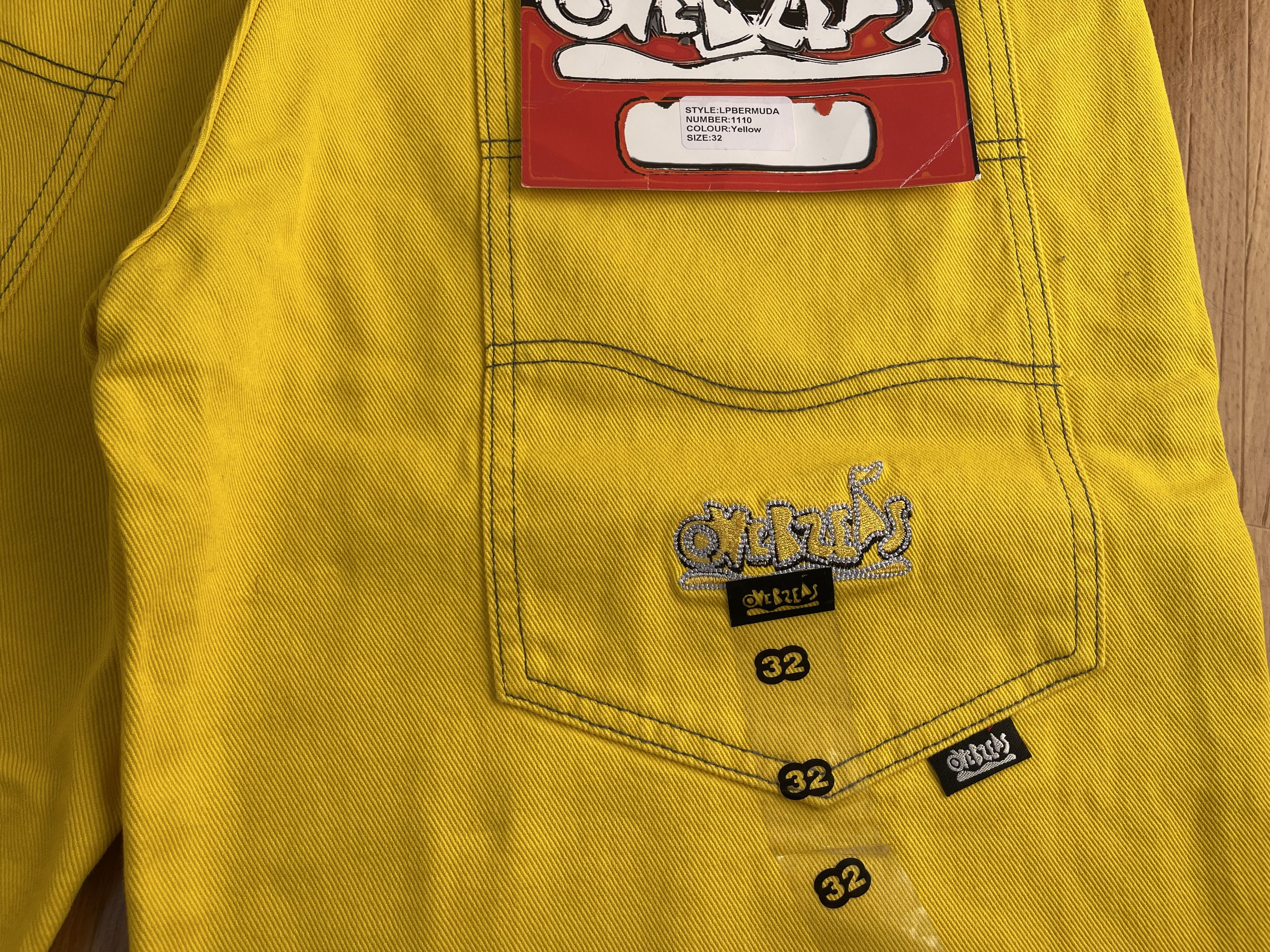 Other Overseas jeans shorts, vintage denim hip hop, 90s, size W 32 Size US 32 / EU 48 - 8 Thumbnail