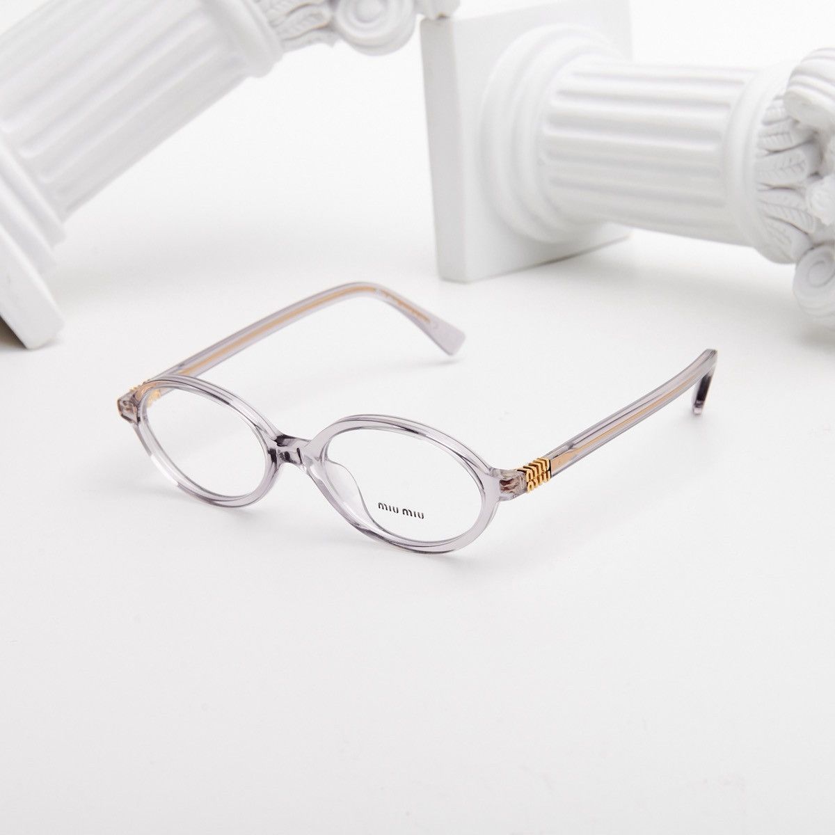 Miu Miu MIU MIU 0MU 01XV 12W1O1 GLASSES Size ONE SIZE - 1 Thumbnail